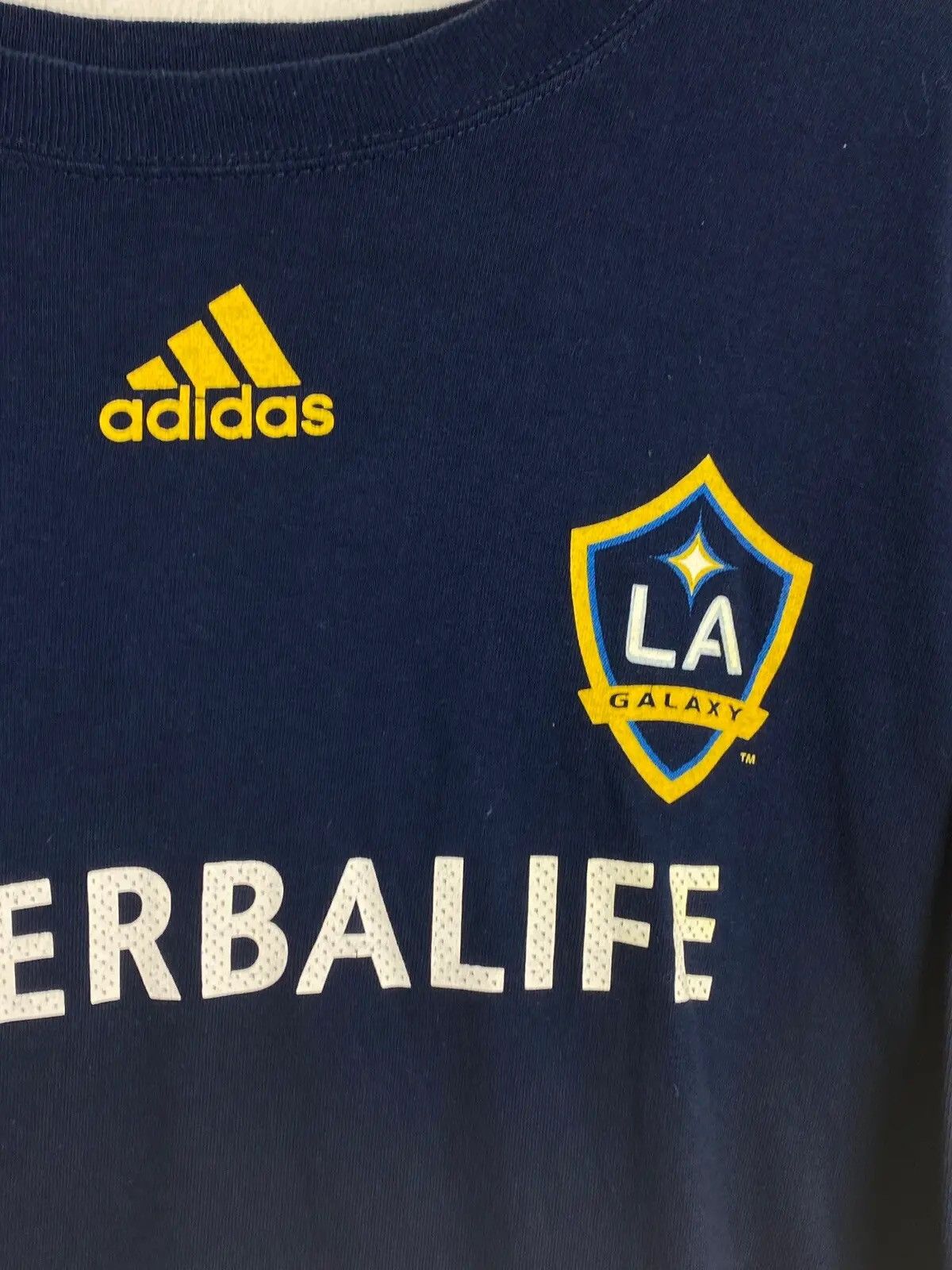 Adidas Adidas x L.A. Galaxy #23 David Beckham T-Shirt In Blue Size US M / EU 48-50 / 2 - 4 Thumbnail