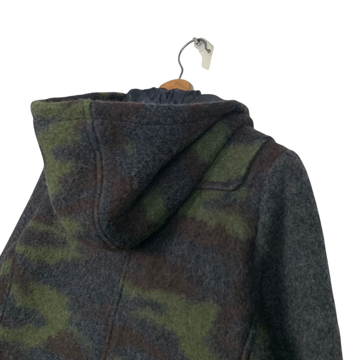 Avirex AVIREX Wool Blend Camo Hooded Duffle Coat Jacket #2786-C126 Size US S / EU 44-46 / 1 - 20 Thumbnail
