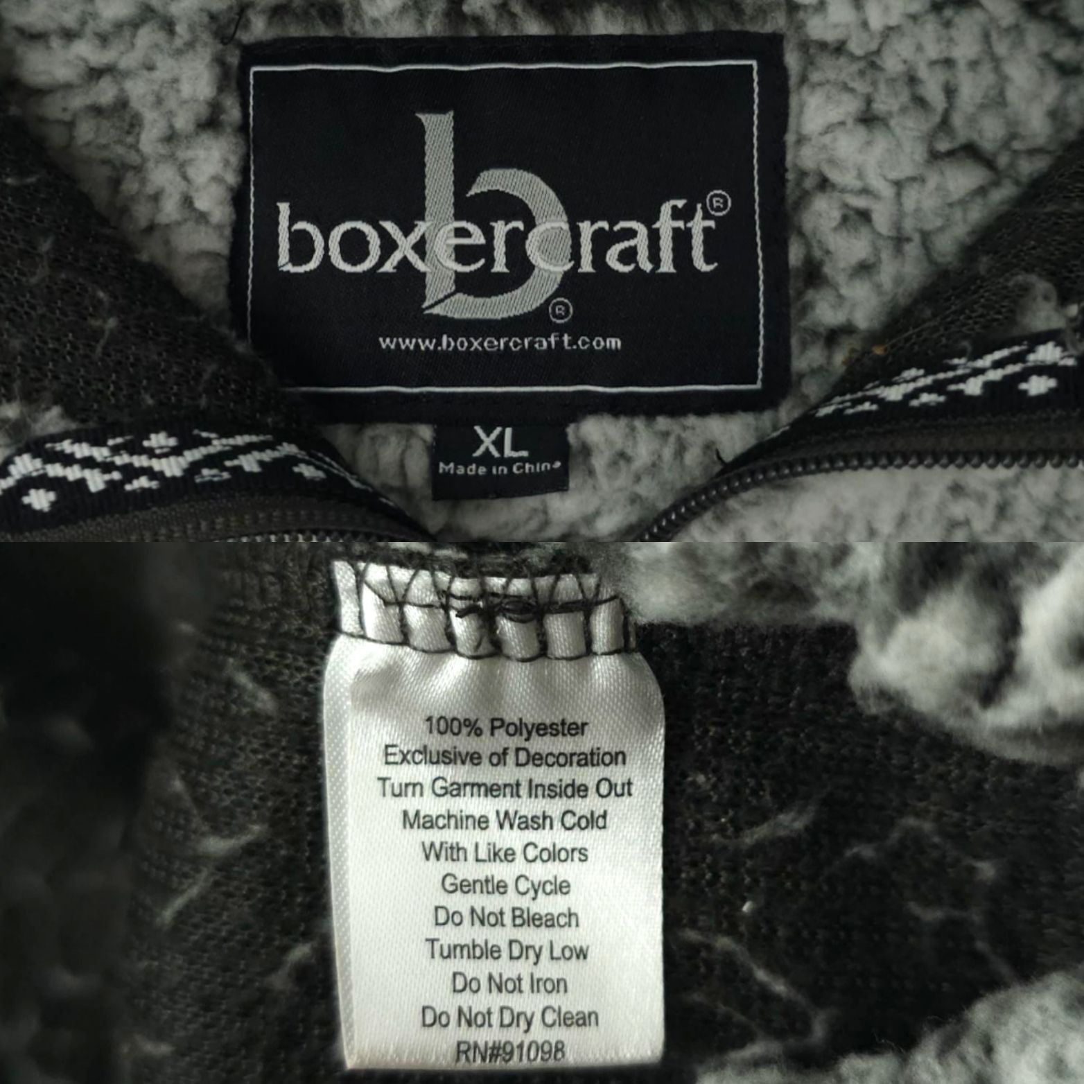 Other Boxer Craft Quarter Zip Fleece Pullover Adult XL Fluffy Size US XL / EU 56 / 4 - 8 Thumbnail