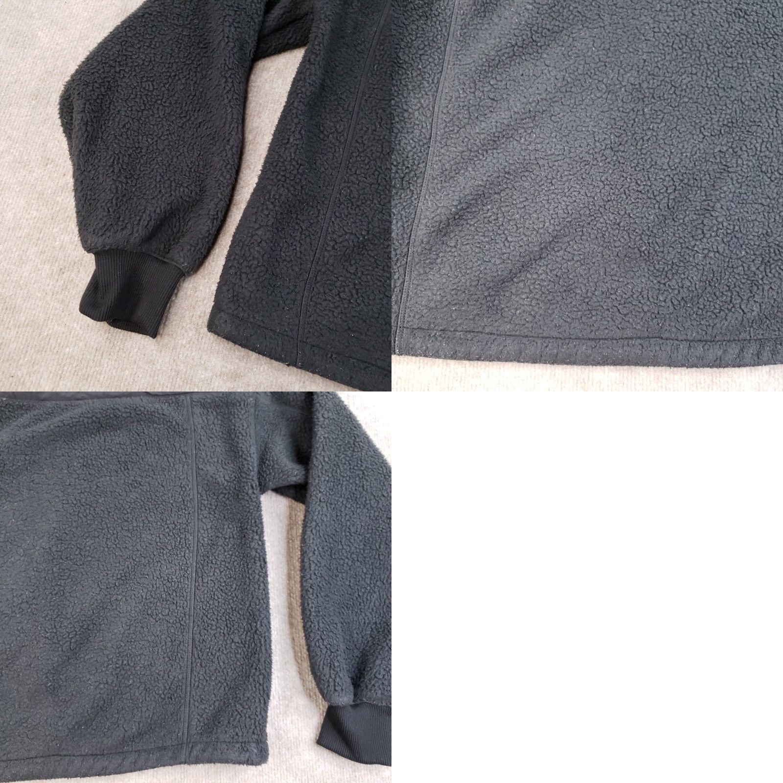 The North Face North Face Jacket Black Womens Medium Fleece Full Zip Sherpa Outdoor YKK Pockets Size M / US 6-8 / IT 42-44 - 10 Thumbnail