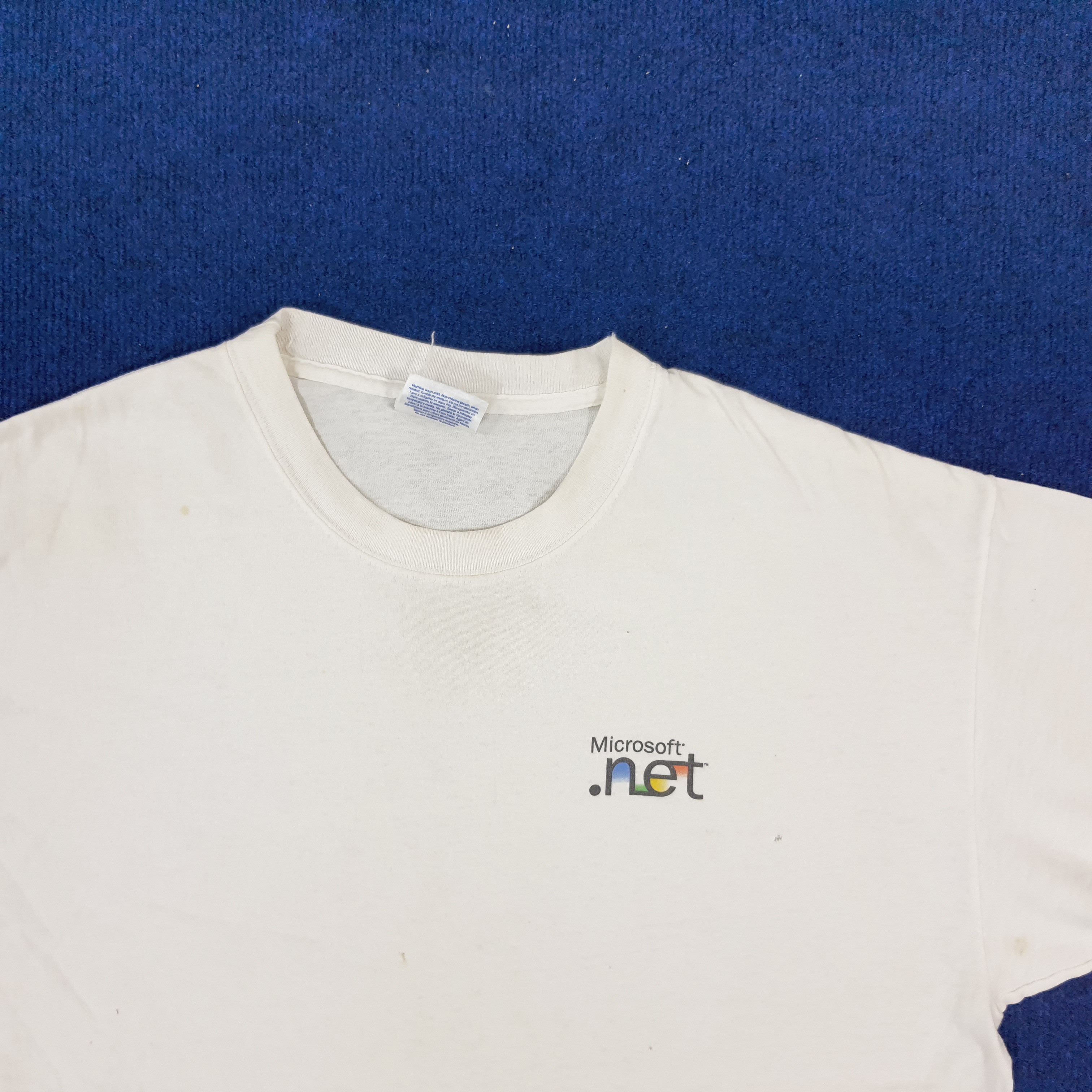 Microsoft × Vintage Vintage Microsoft.net IT Corporation Company Tshirt Size US L / EU 52-54 / 3 - 2 Thumbnail