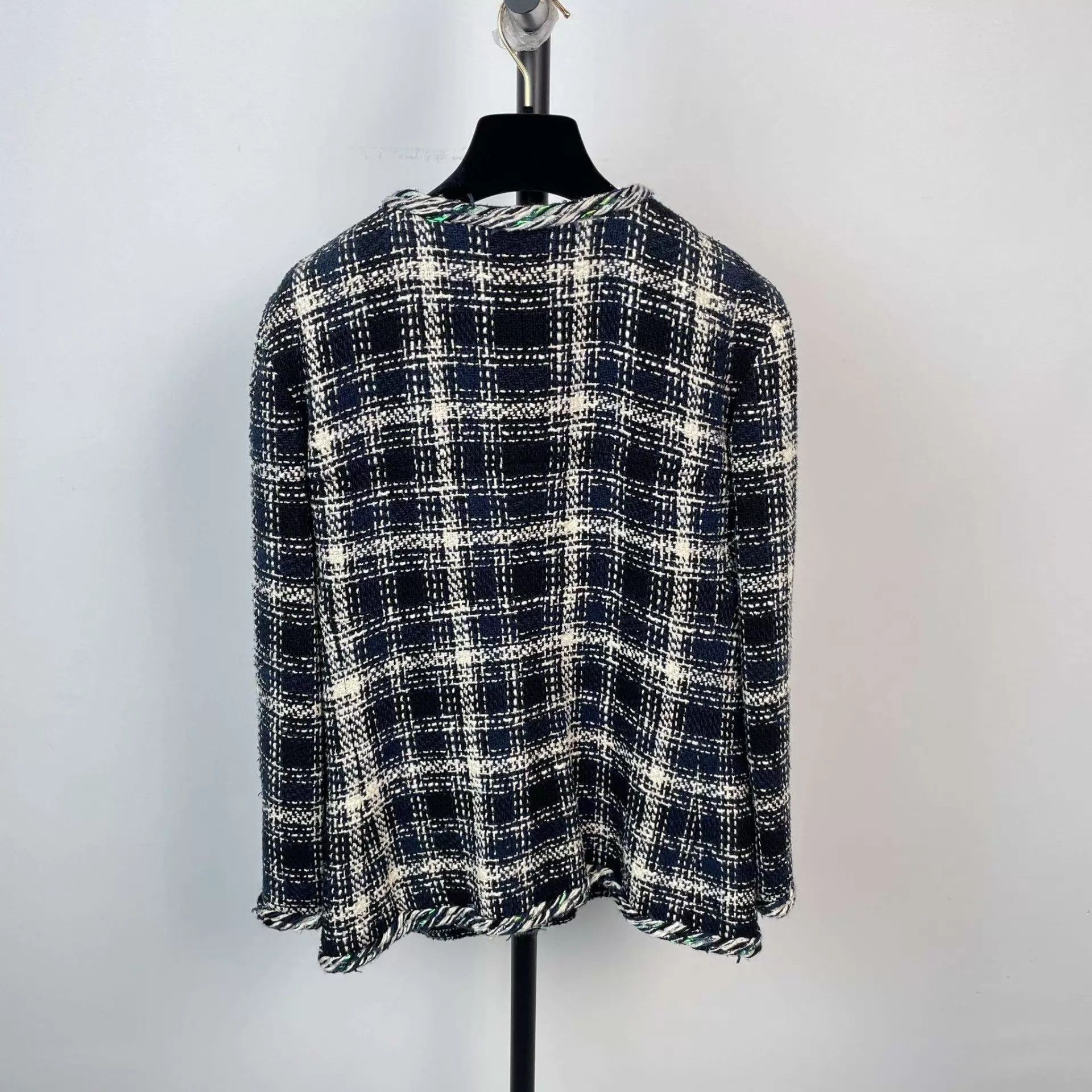 Chanel Chanel 18S Wool Coat Women's Black 38 Size S / US 4 / IT 40 - 2 Thumbnail