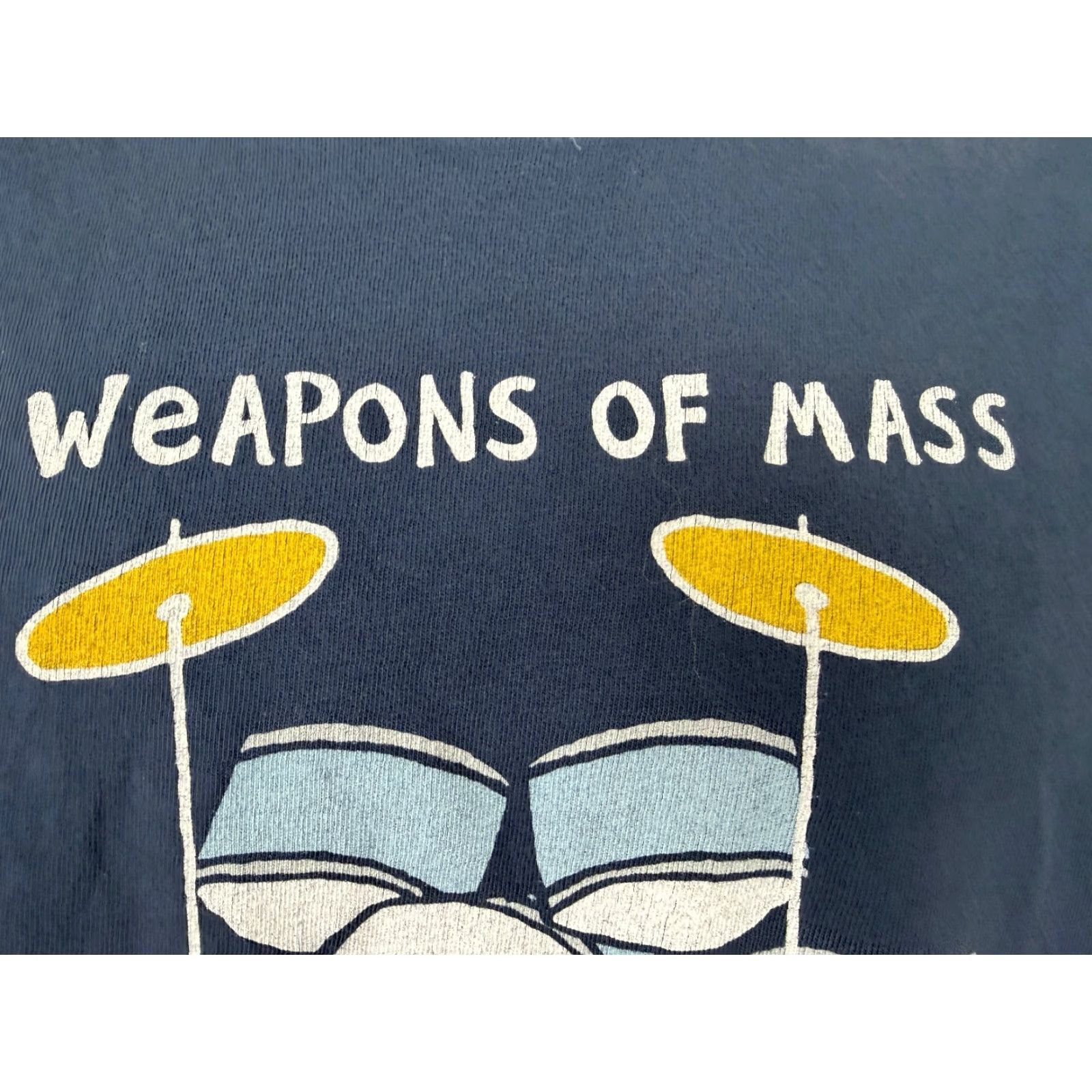 Life is Good Life is Good Shirt Men Large Drum Kit Band Music Pun Weapons of Mass Percussion Size US L / EU 52-54 / 3 - 4 Thumbnail