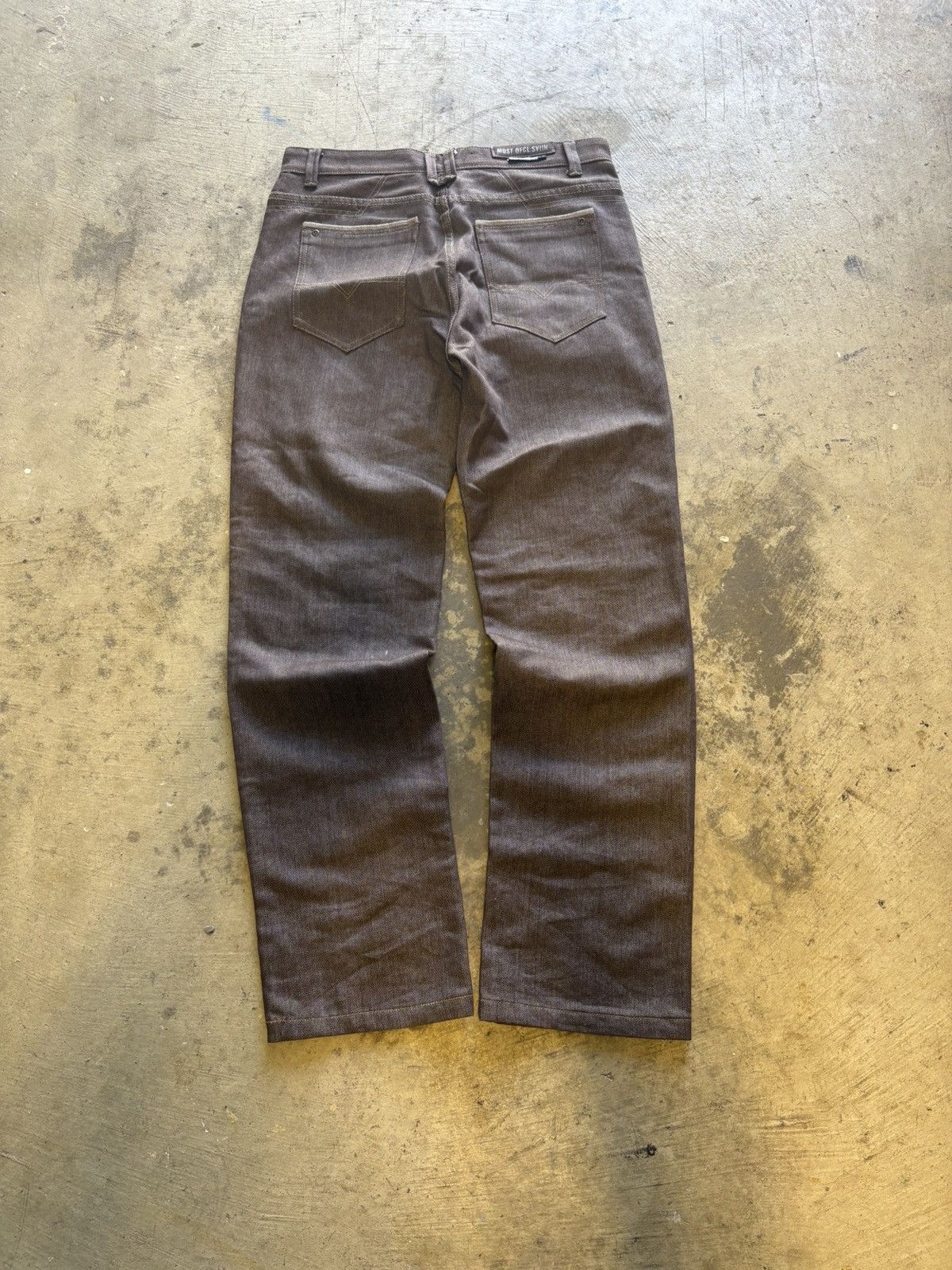 Other Most Ofcl Sviin Authentic Standard Brown denim jeans Size US 36 / EU 52 - 1 Thumbnail