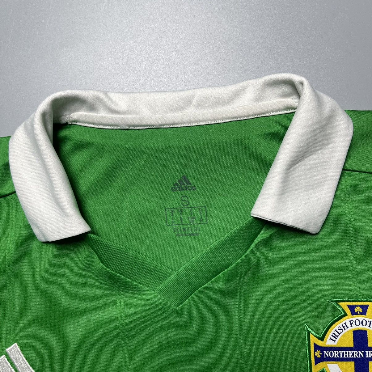 Adidas NORTHERN IRELAND ADIDAS 2017/2018 FOOTBALL JERSEY #11 BRUNT Size US S / EU 44-46 / 1 - 5 Thumbnail