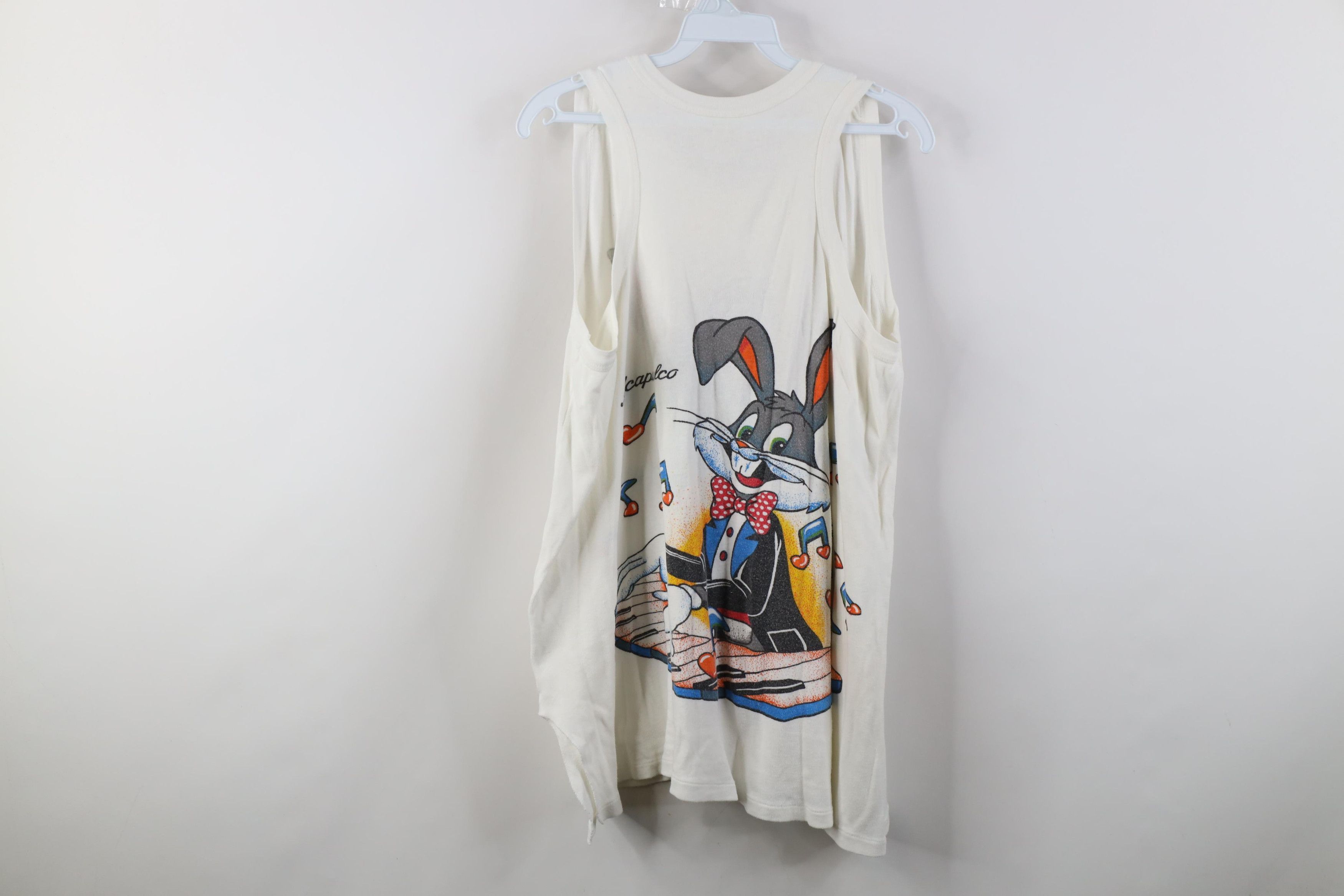 Vintage Vintage 80s 90s Acapulco Bugs Bunny Sun Tank Top T-Shirt Size ONE SIZE - 12 Thumbnail