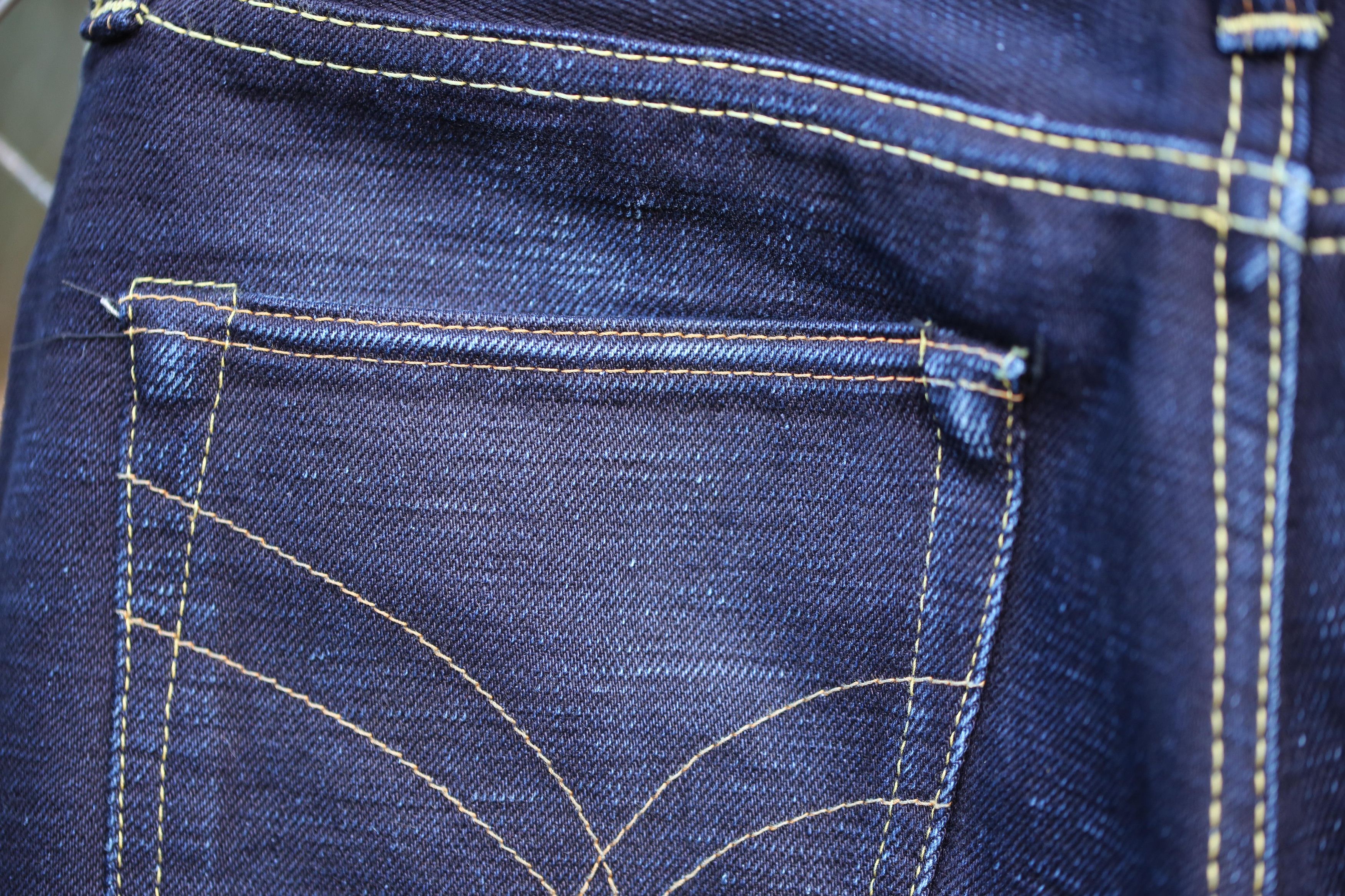 The Strike Gold SG5009ID (Double Indigo)- 15.5oz Size US 32 / EU 48 - 11 Thumbnail