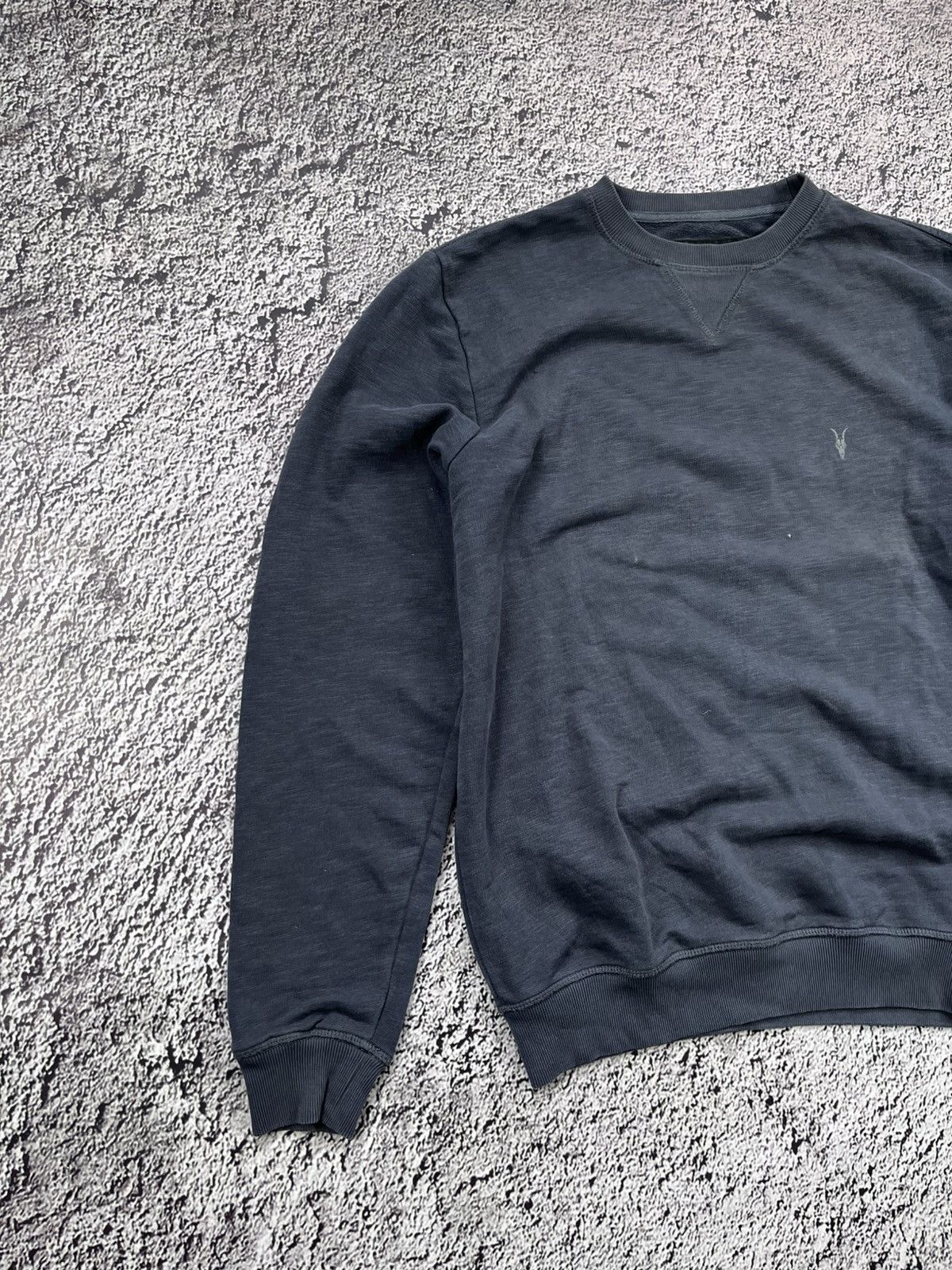Allsaints Vintage Y2K Allsaints Faded Sweatshirt Logo streetwear S Size US S / EU 44-46 / 1 - 2 Thumbnail