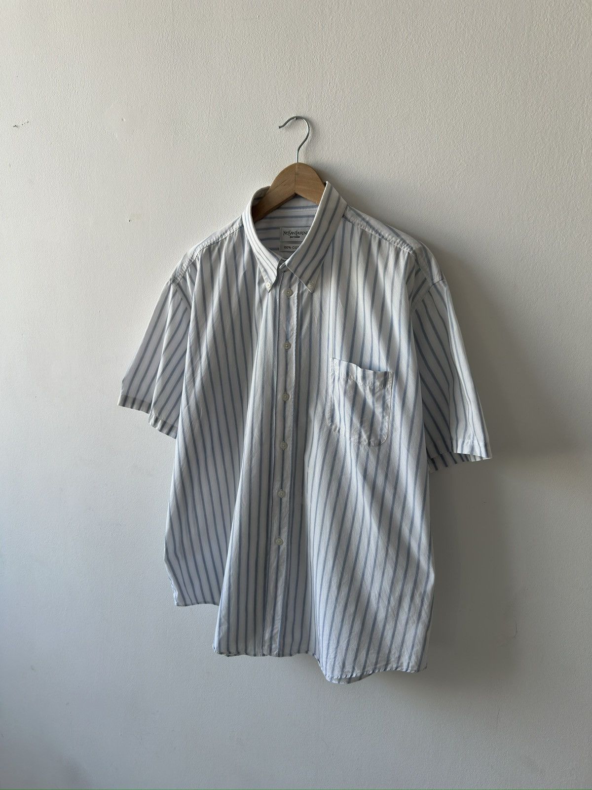Yves Saint Laurent Yves Saint Laurent button shirt Size US XL / EU 56 / 4 - 4 Thumbnail