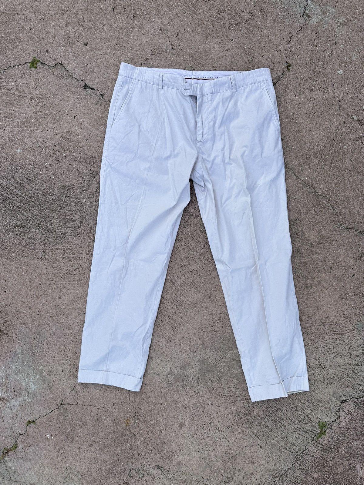 image of Brunello Cucinelli Pants White, Men's (Size 34)