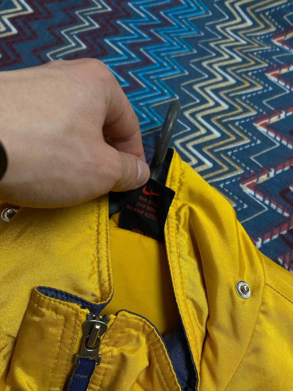 Nike Vintage Nike Puffer Down Jacket small swoosh drill drip y2k Size US L / EU 52-54 / 3 - 8 Thumbnail