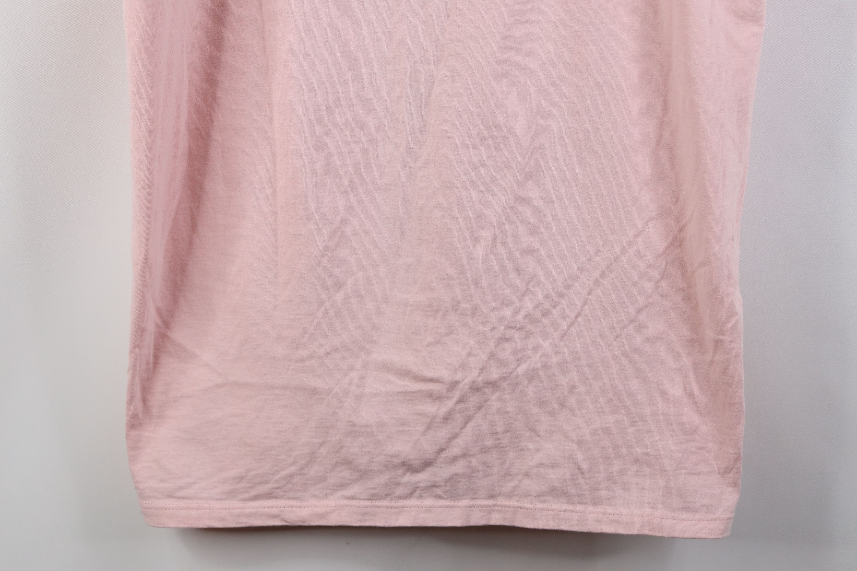 Russell Athletic Vintage 90s Russell Athletic Blank T-Shirt Pink Cotton USA Size M / US 6-8 / IT 42-44 - 3 Thumbnail