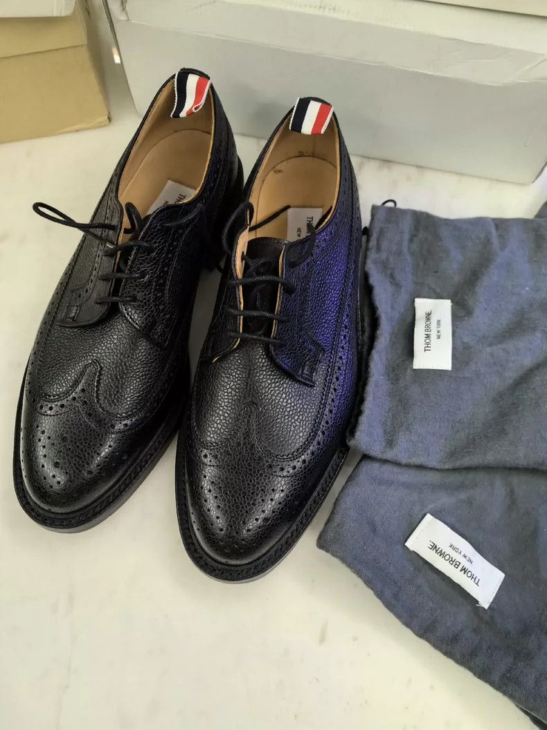 Thom Browne Thom Browne Brown leather shoes Size US 8 / EU 41 - 4 Thumbnail