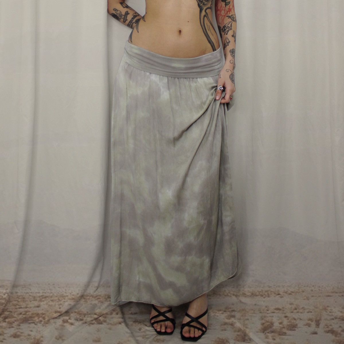 Other 🫧GRAY MAXI SKIRT🫧 Size 28" / US 6 / IT 42 - 1 Thumbnail