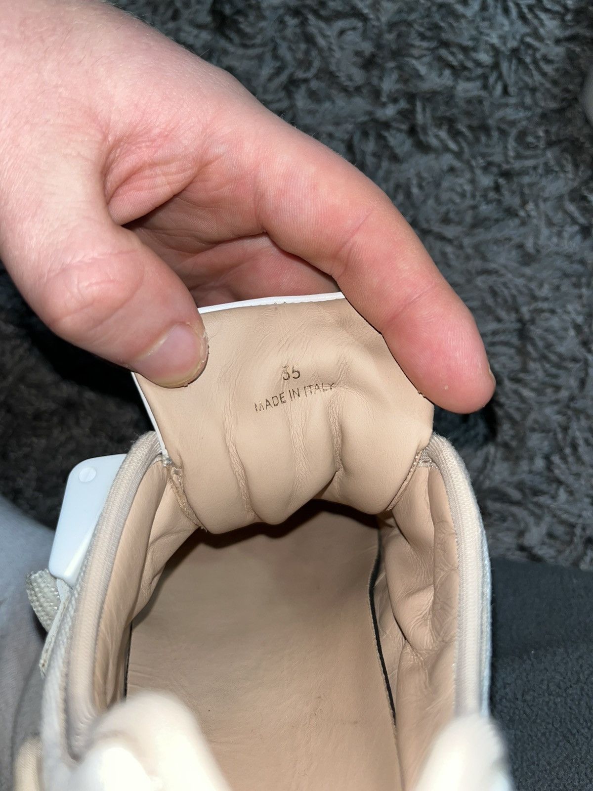 Chloe CHLOE LEATHER SNEAKERS SIZE 35 EU Size US 5 / IT 35 - 6 Thumbnail