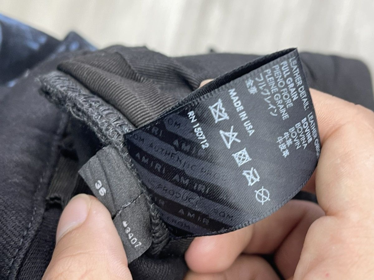Amiri Amiri Mx1 black wax Size US 36 / EU 52 - 10 Thumbnail