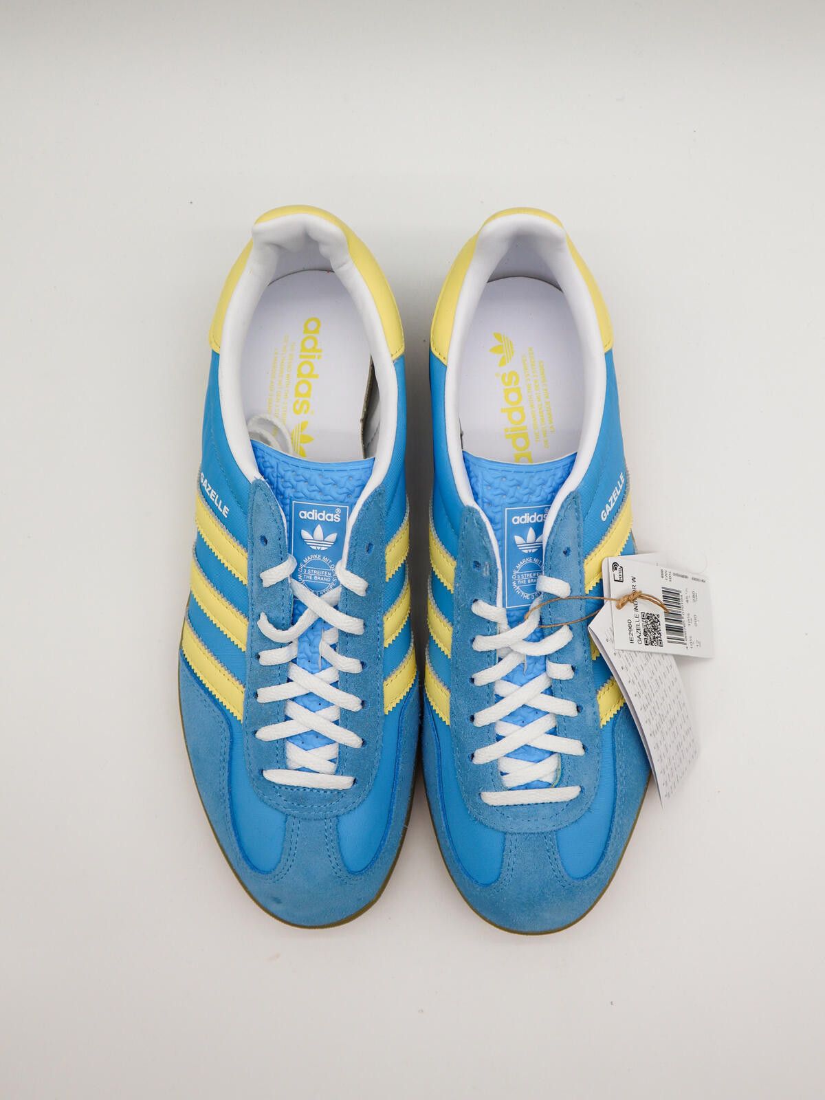 Adidas adidas Gazelle Indoor - Blue / Yellow - IE2960 – Size 10.5 Size US 11.5 / EU 44-45 - 2 Thumbnail