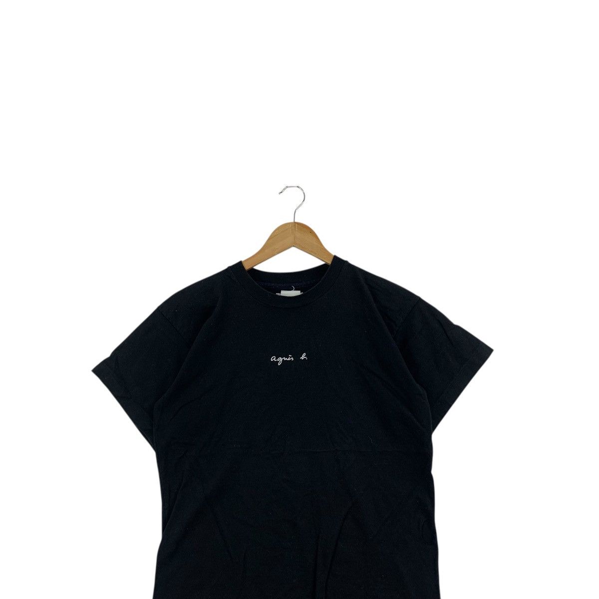 agnes b. Vintage AGNES B. PARIS Made In France Logo Tee Shirt Top Size M / US 6-8 / IT 42-44 - 2 Thumbnail