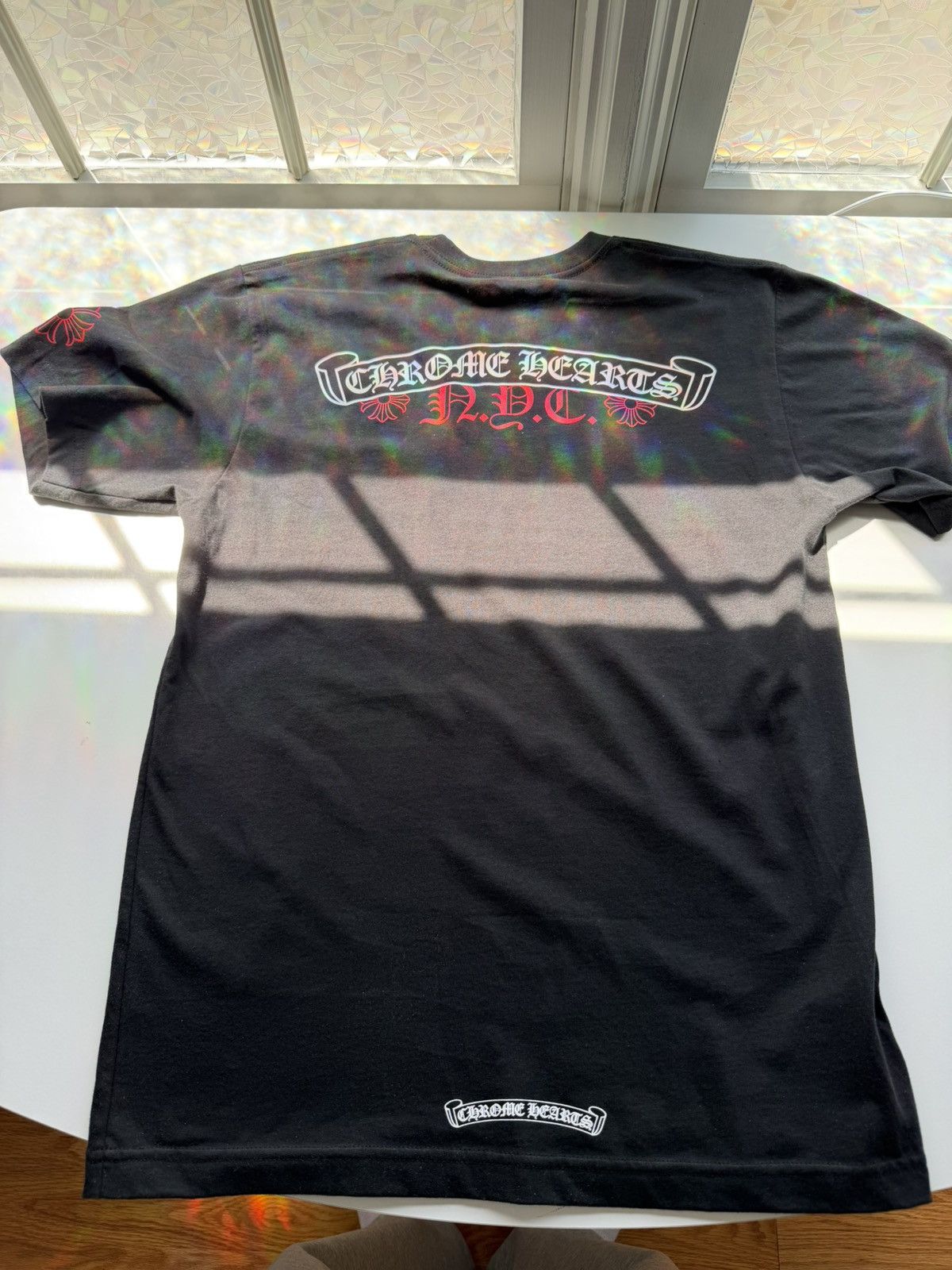 Chrome Hearts Chrome hearts nyc scroll shirt Size US M / EU 48-50 / 2 - 1 Thumbnail