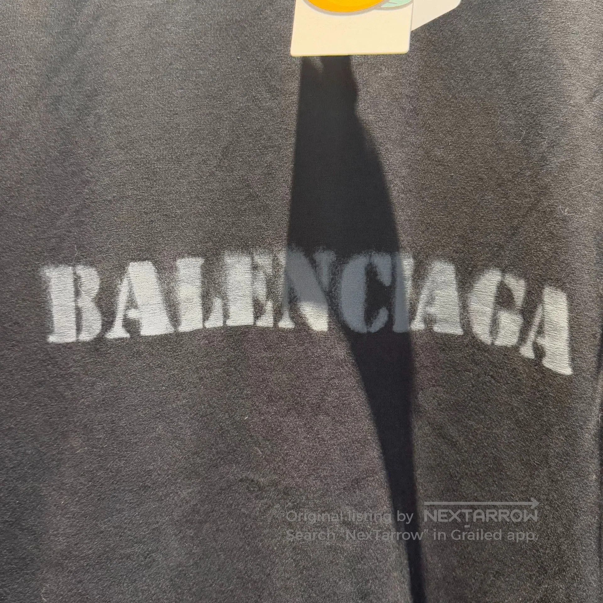 Balenciaga black balenciaga short sleeve t. Size US XXS / EU 40 - 2 Thumbnail