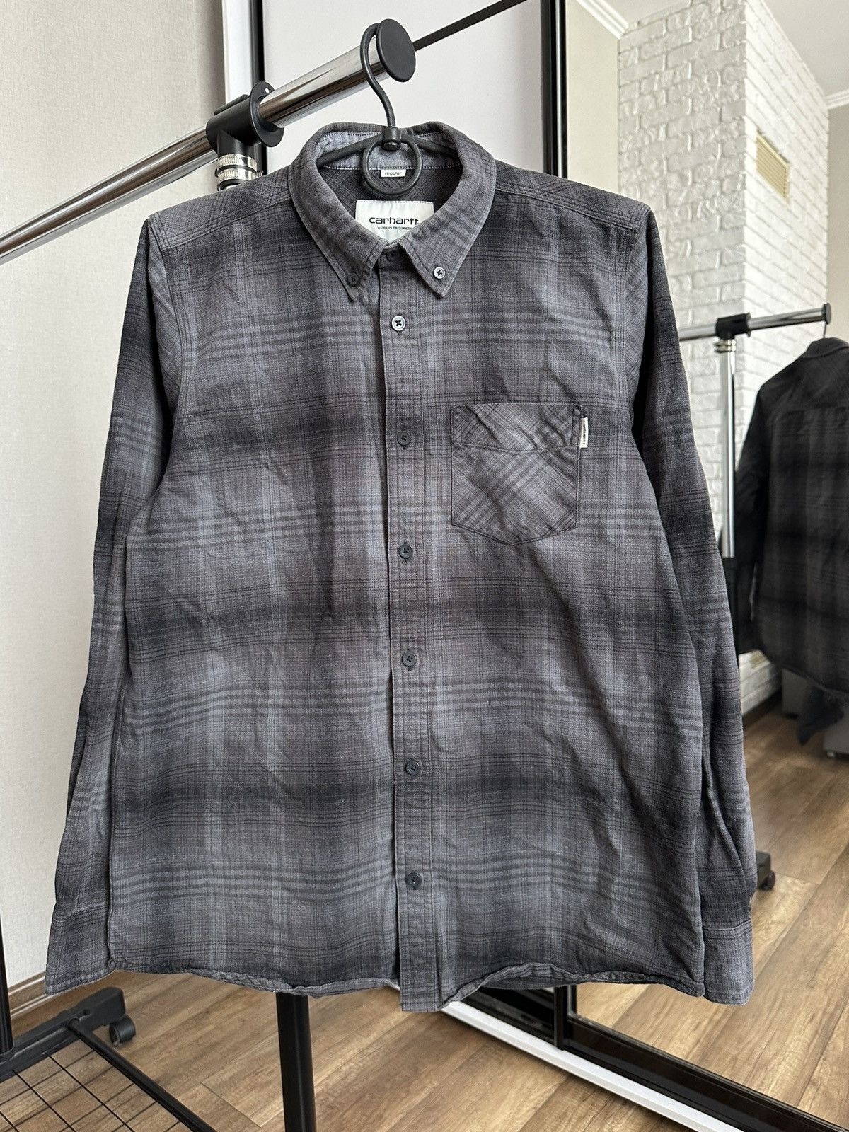 Carhartt Carhartt Logan Long Sleeve Button Up Shirt Size US S / EU 44-46 / 1 - 3 Thumbnail