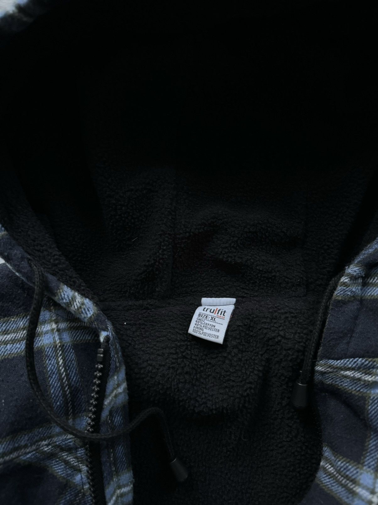 Vintage Plaid Sherpa Lined Hooded Jacket Size US XL / EU 56 / 4 - 3 Thumbnail