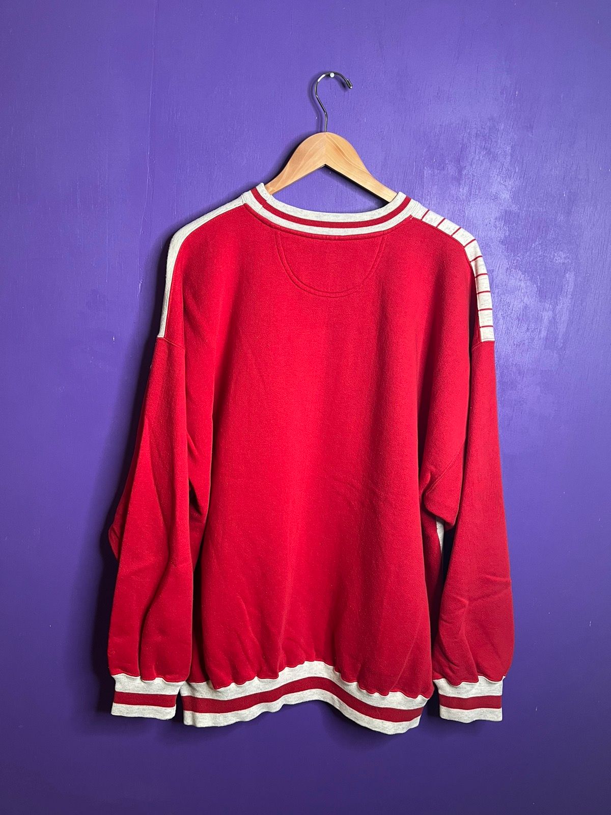 Vintage Vintage 90s Nebraska Cornhuskers squares sweatshirt Size US XXL / EU 58 / 5 - 2 Preview