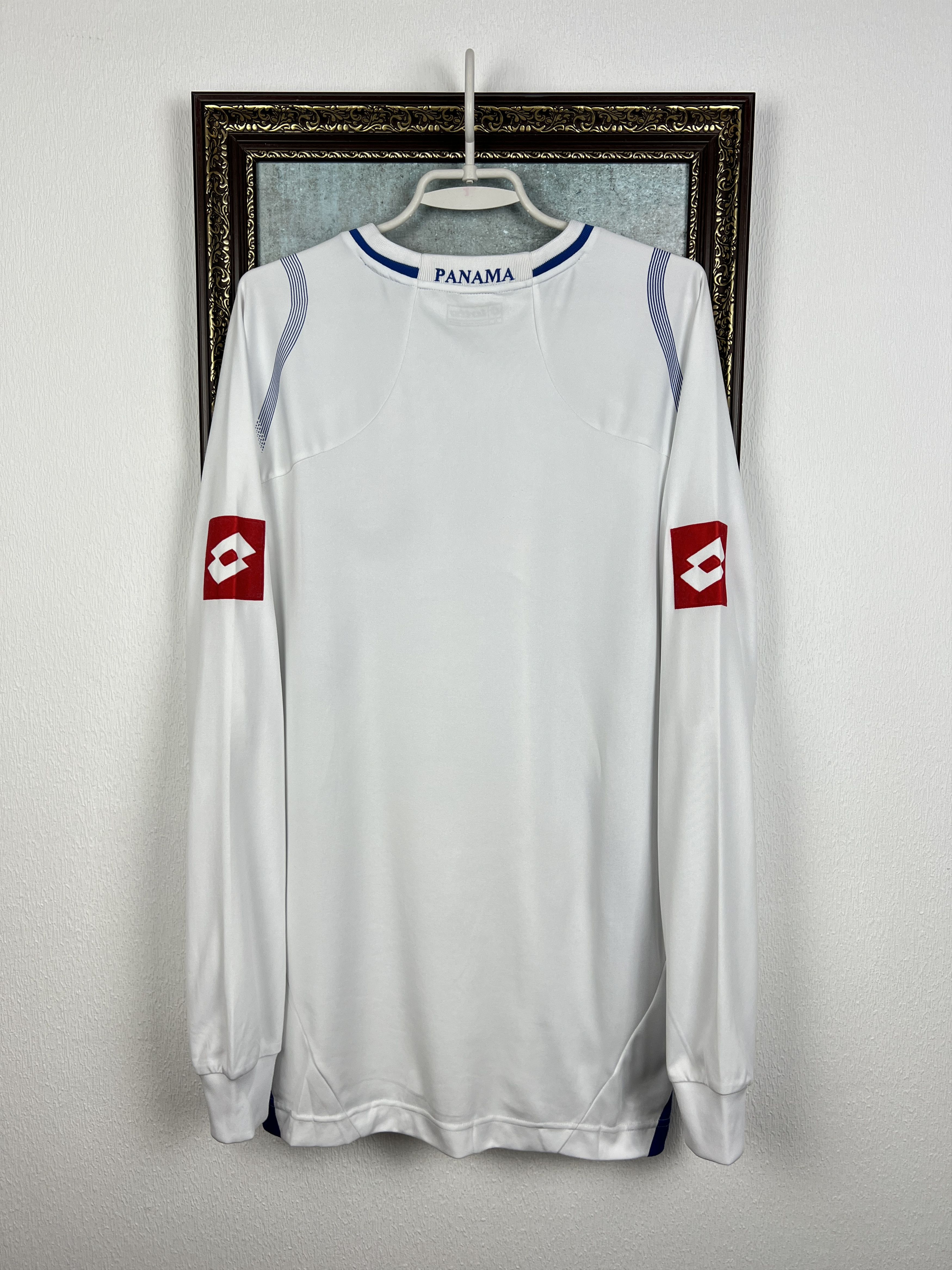 Lotto Sport Panama Football Shirt Soccer Lotto Long Sleeve Jersey Trikot Size US XL / EU 56 / 4 - 9 Thumbnail