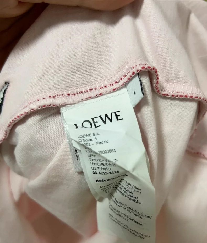 Loewe loewe Pink short sleeves 2504-Nextarrow Size US L / EU 52-54 / 3 - 4 Thumbnail