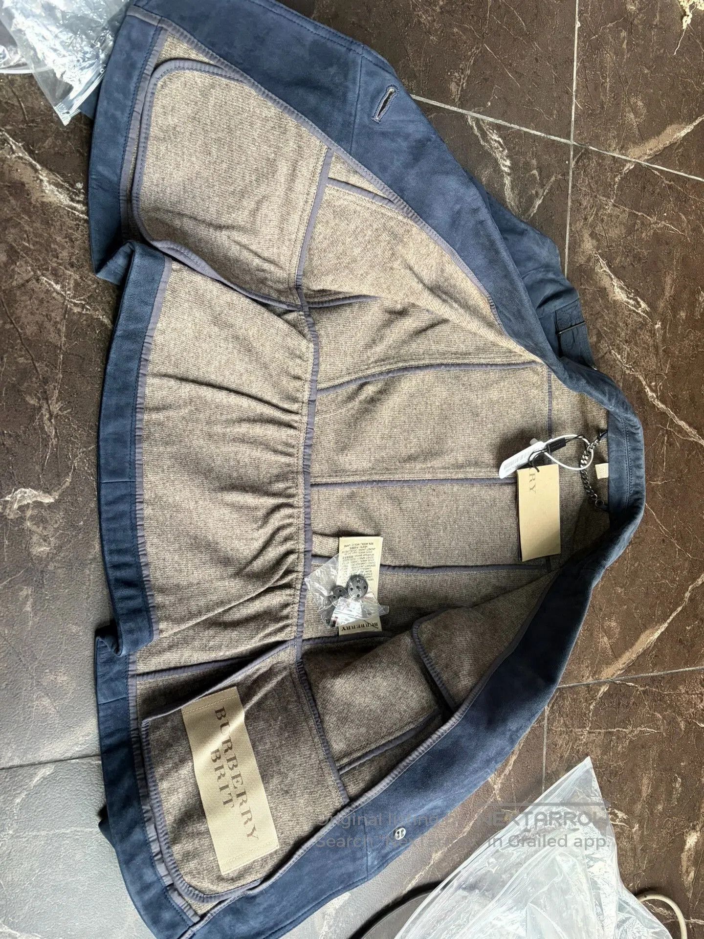Burberry Burberry Women's Slim Lambskin Jacket. Size XS / US 0-2 / IT 36-38 - 2 Thumbnail