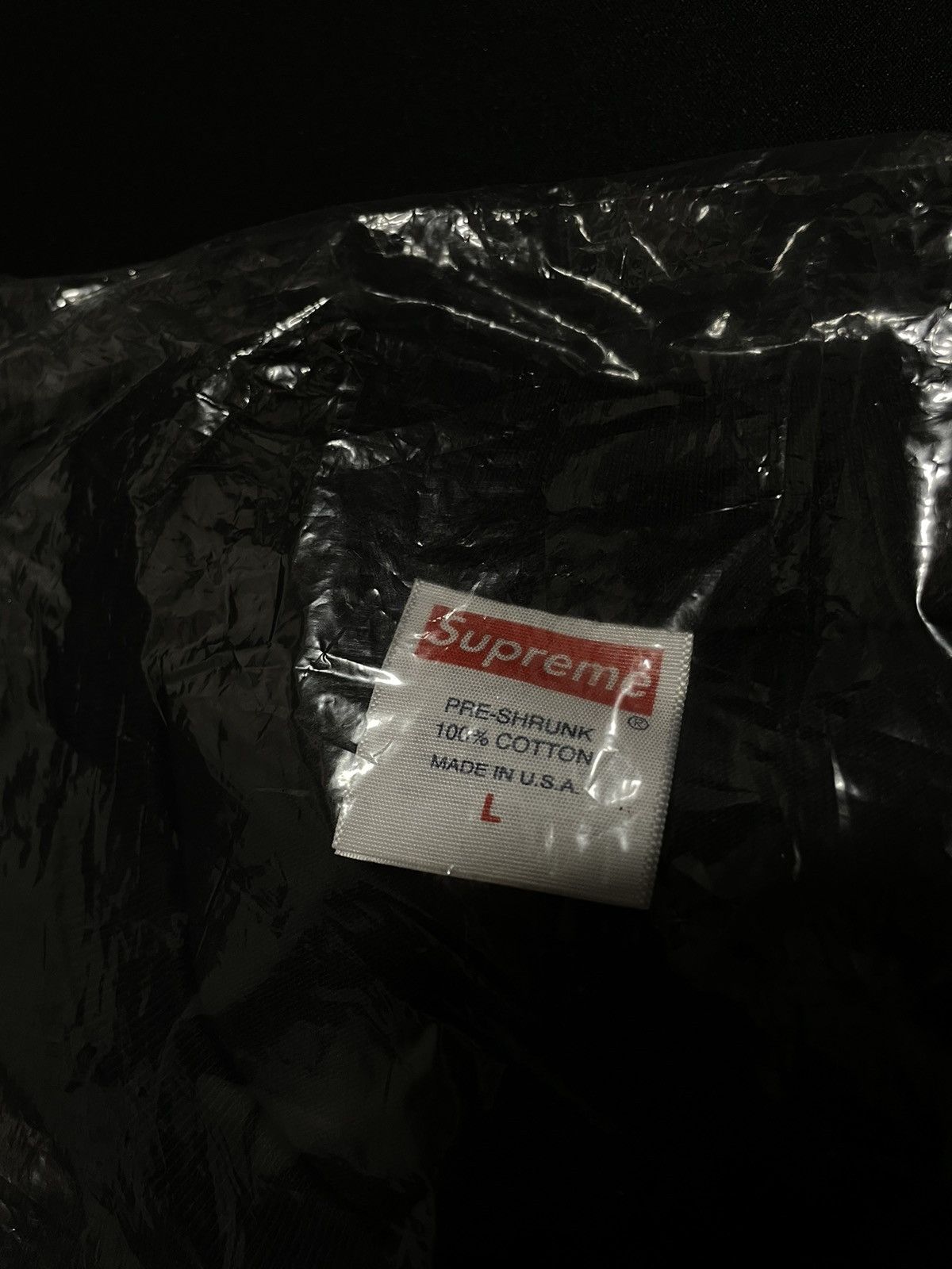 Supreme Supreme Freaking Out Tee [BLACK] Size US L / EU 52-54 / 3 - 4 Thumbnail