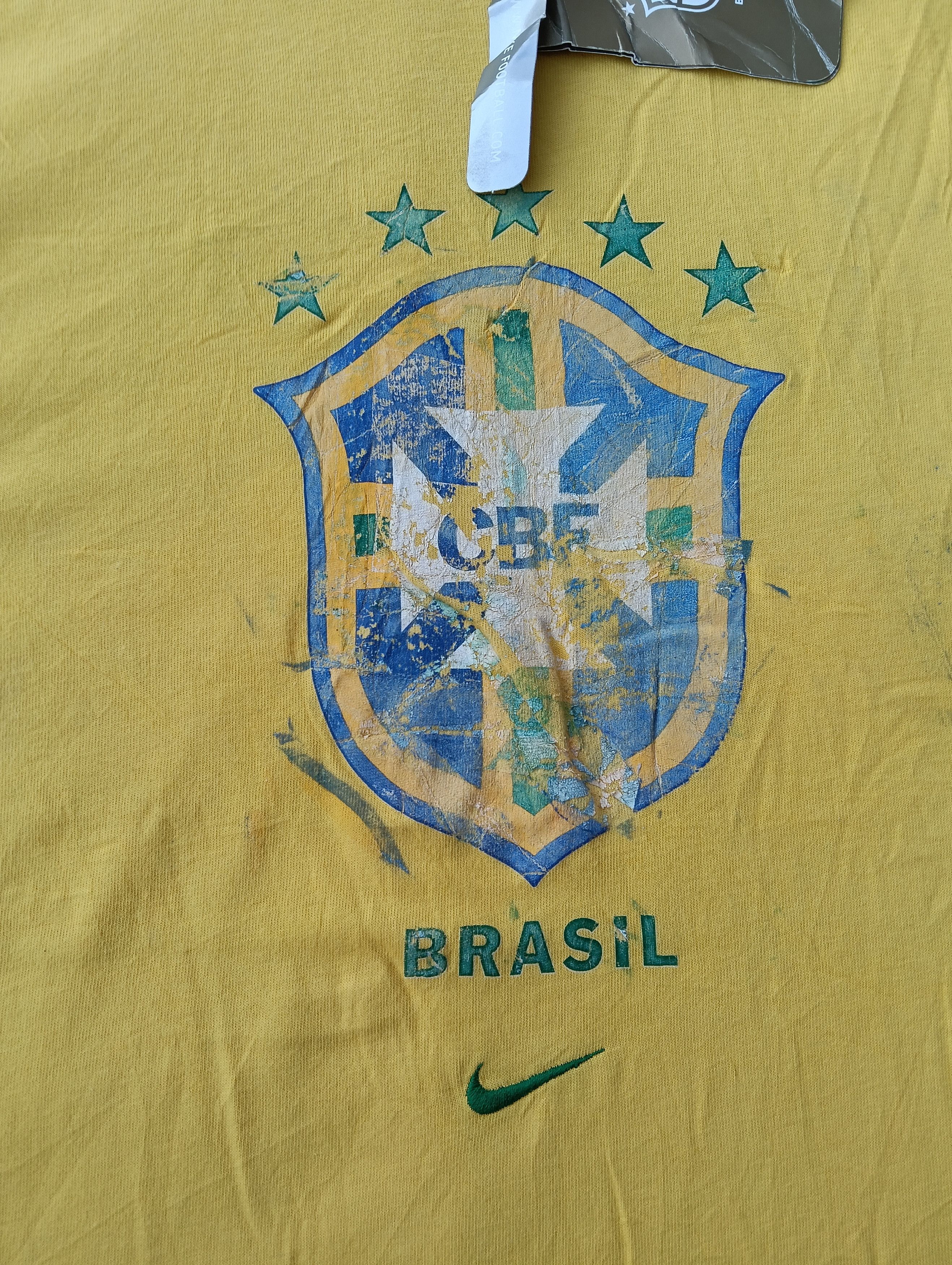 Nike × Nike ACG × Vintage Vintage Nike brasil Tshirt. Size US M / EU 48-50 / 2 - 2 Thumbnail