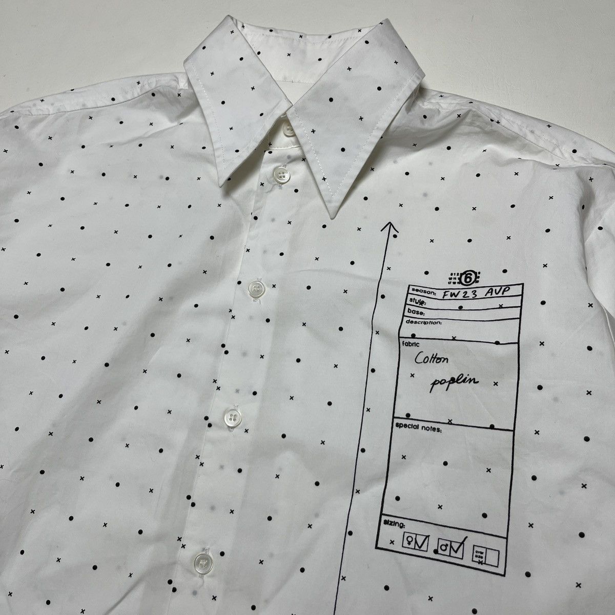 MM6 Maison Margiela MM6 Cotton Poplin Shirt Size US M / EU 48-50 / 2 - 2 Thumbnail