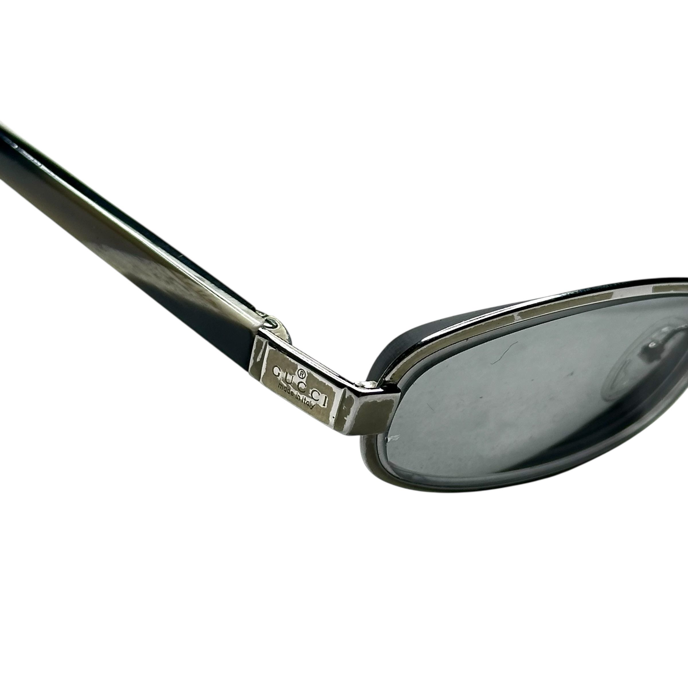 Gucci Gucci Slim Oval Sunglasses Size ONE SIZE - 5 Thumbnail