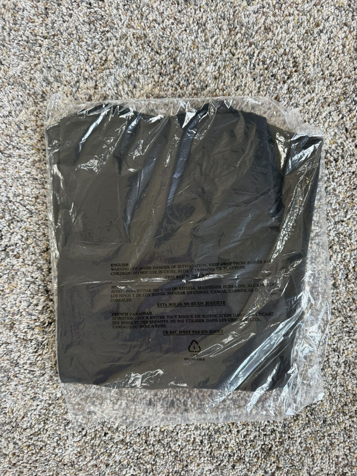 Fuck The Population FTP FUCKTHEPOPULATION Flocked logo tee BLACK sz Large Size US L / EU 52-54 / 3 - 4 Thumbnail