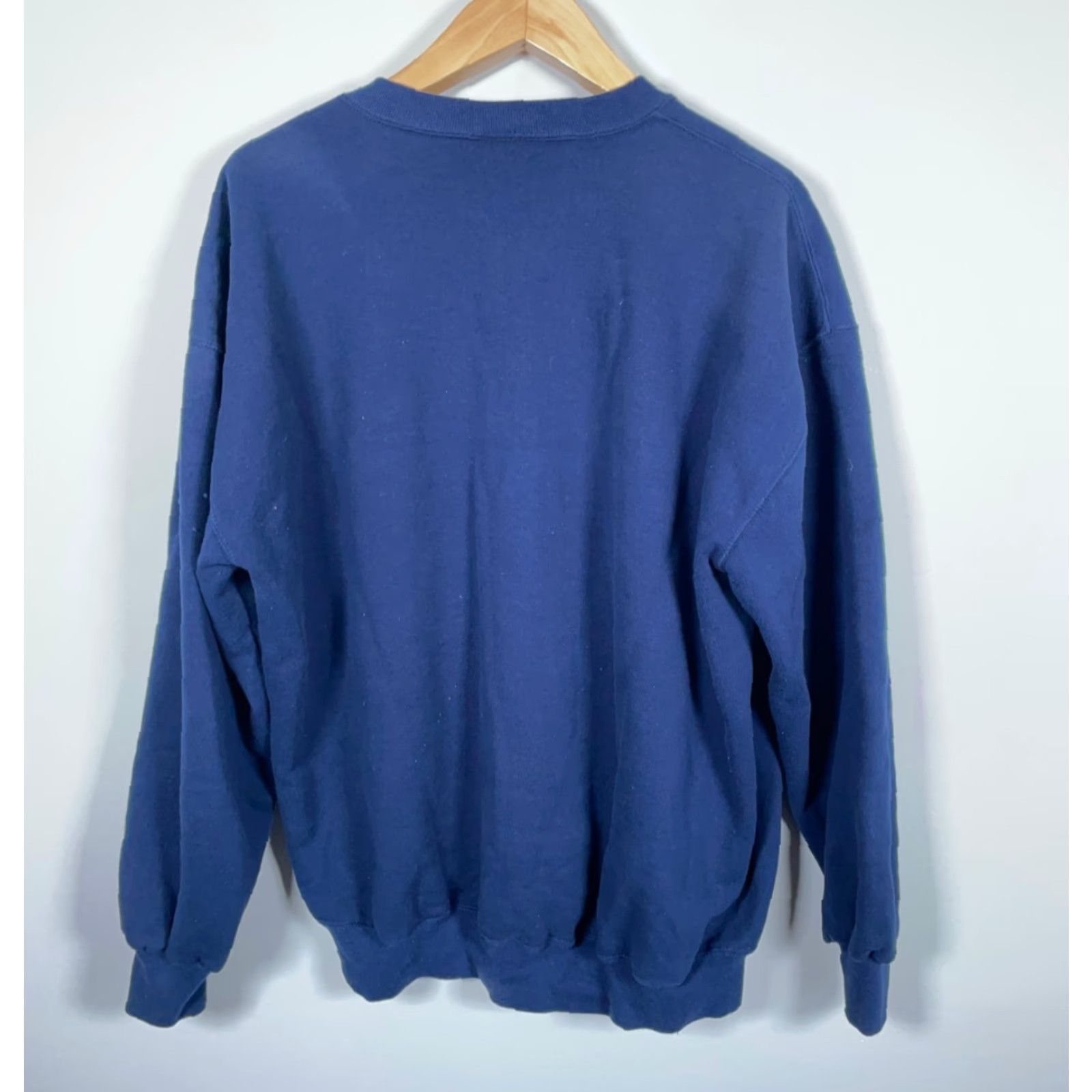 Russell Athletic VINTAGE Russell Athletic Sweatshirt 90s College Arbor Springs Blue Faded 2XL Mens Crew Neck Pullover Graphic Print Embroidered Logo Size US XXL / EU 58 / 5 - 2 Thumbnail