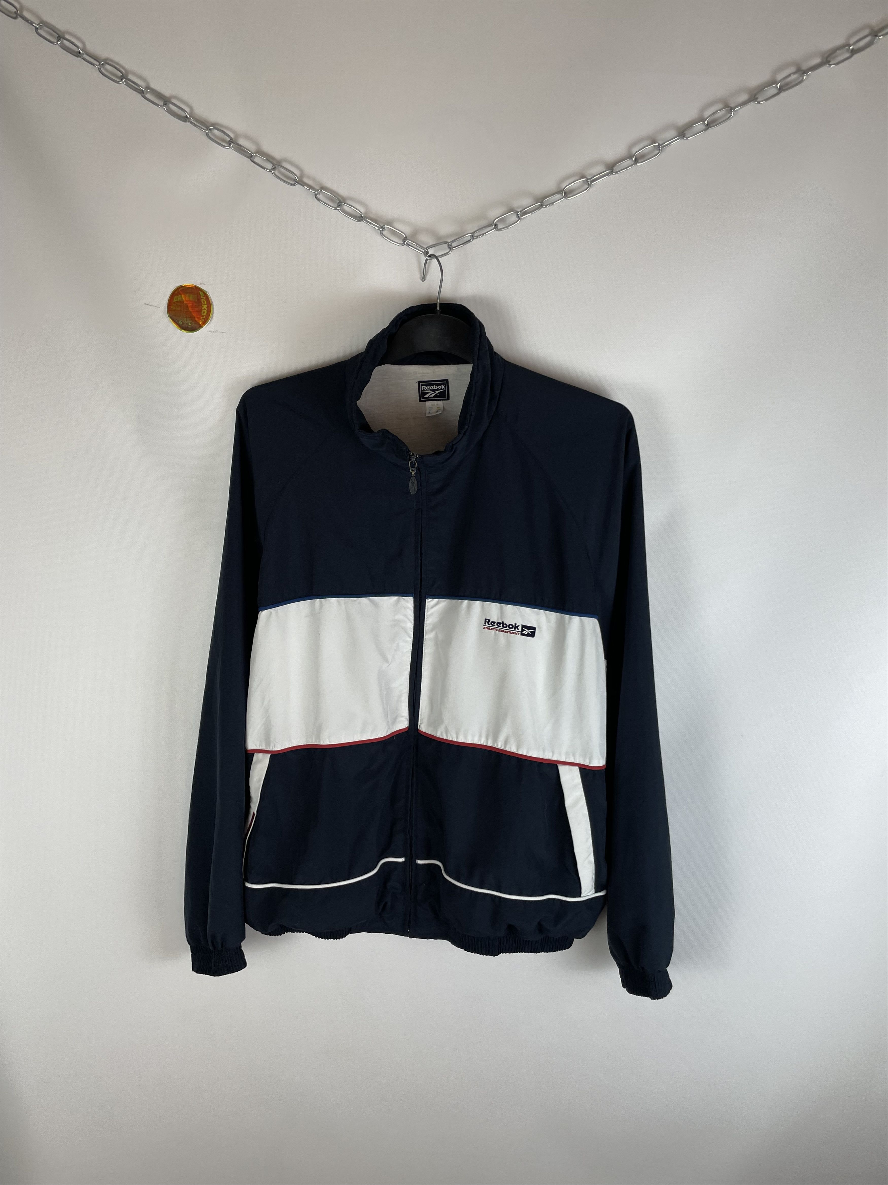 Reebok Light Jacket Reebok Vintage 90s Size US XL / EU 56 / 4 - 2 Thumbnail