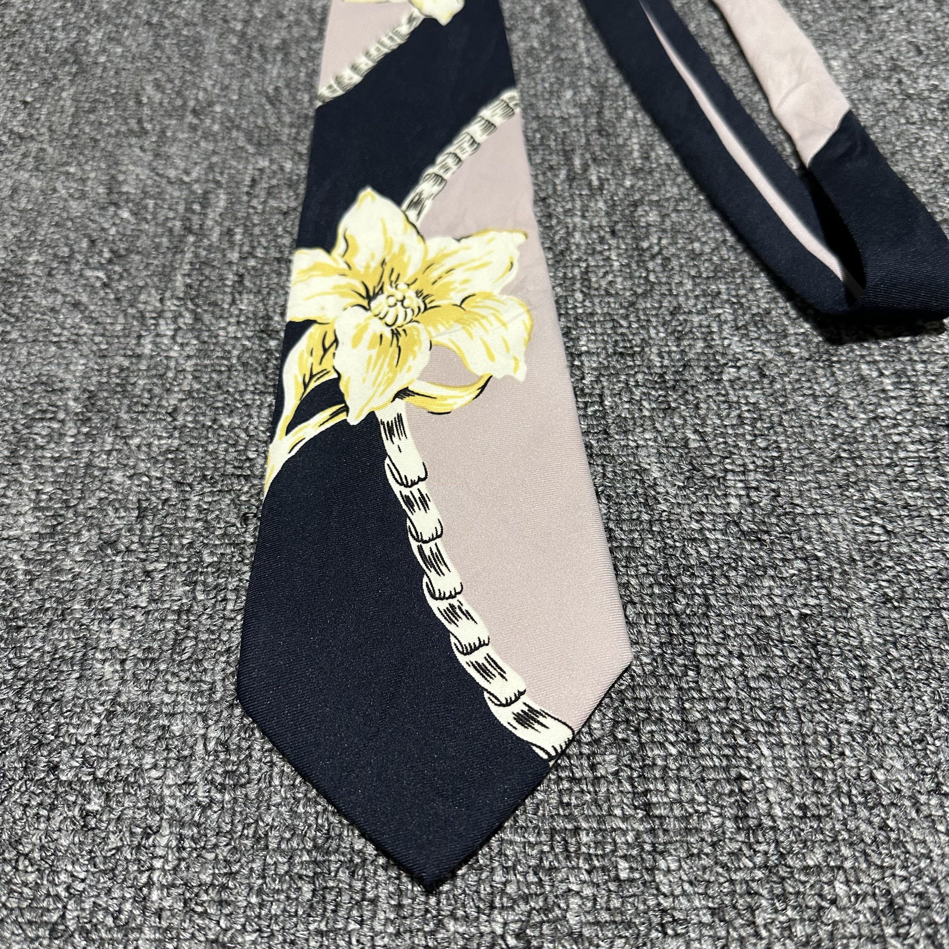 Yohji Yamamoto Yohji Yamamoto Silk Tie Size ONE SIZE - 2 Thumbnail