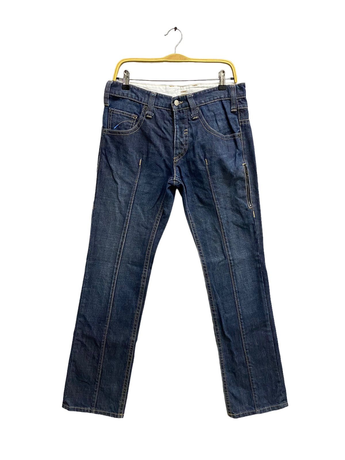 image of Neil Barrett Neil Barret Blue Jeans Size 31, Men's