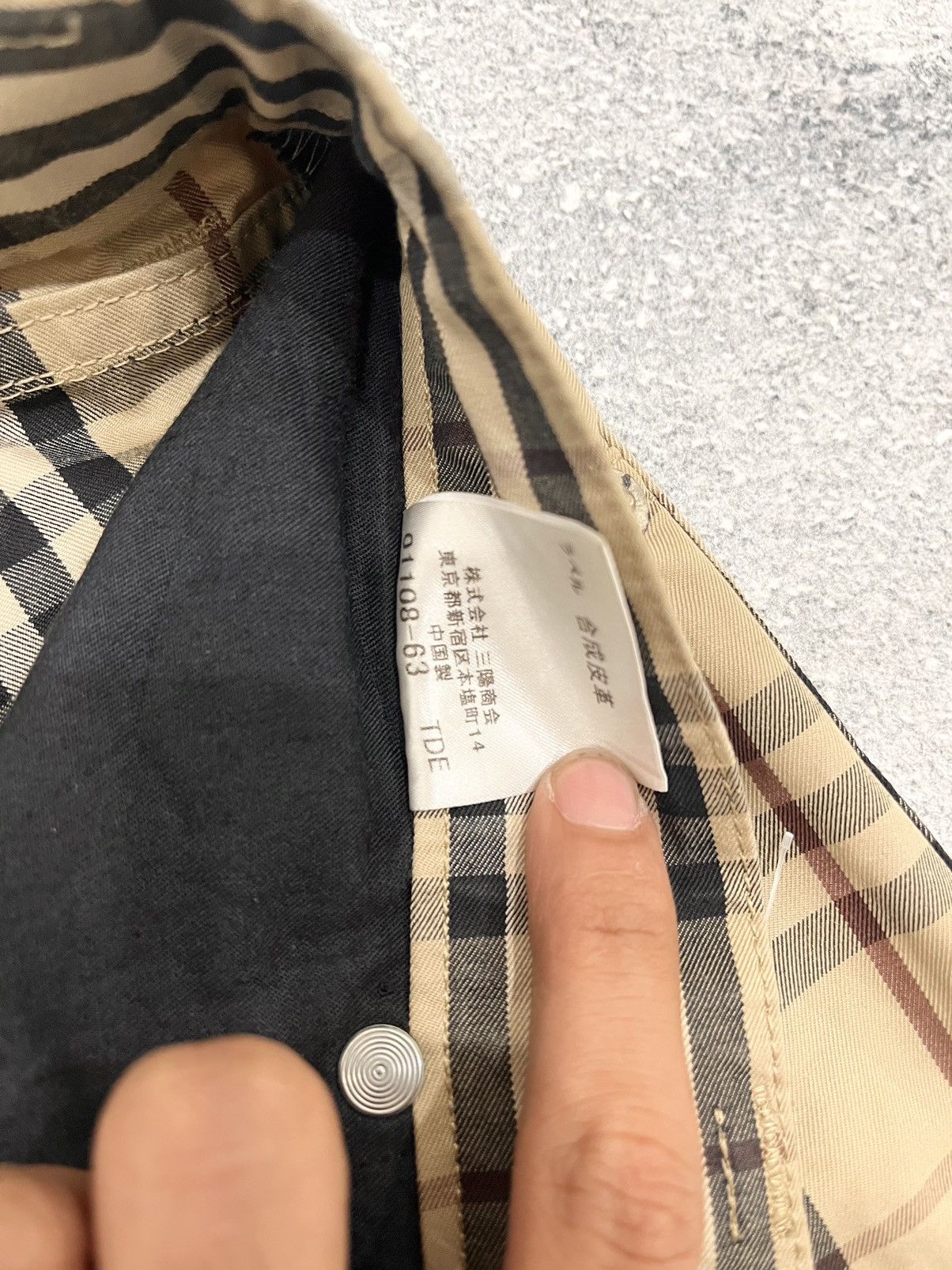 Burberry 2000s Burberry Black Label Nova Check Pants Size US 28 / EU 44 - 6 Thumbnail