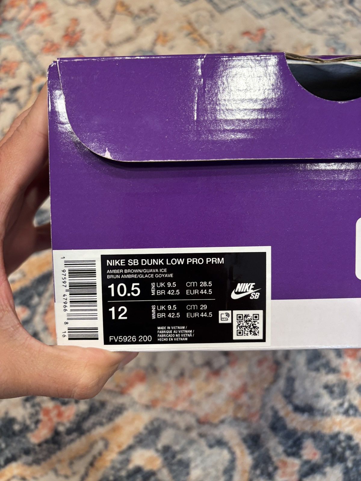 Nike Nike Dunk Low SB Trocadero Gardens Size US 10.5 / EU 43-44 - 8 Thumbnail