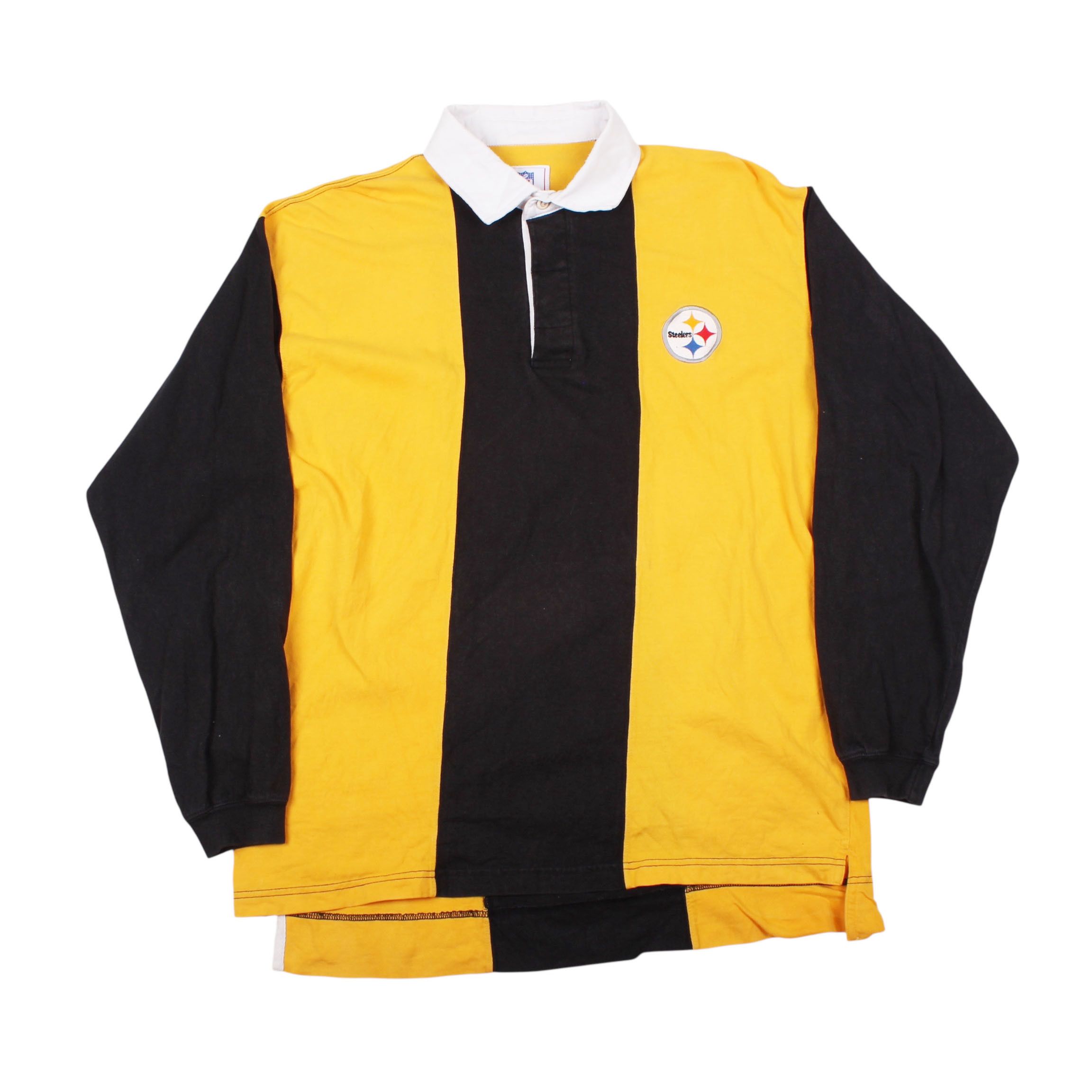 NFL Pittsburgh Steelers Rugby Shirt NFL Long Sleeve Polo Size US L / EU 52-54 / 3 - 1 Thumbnail
