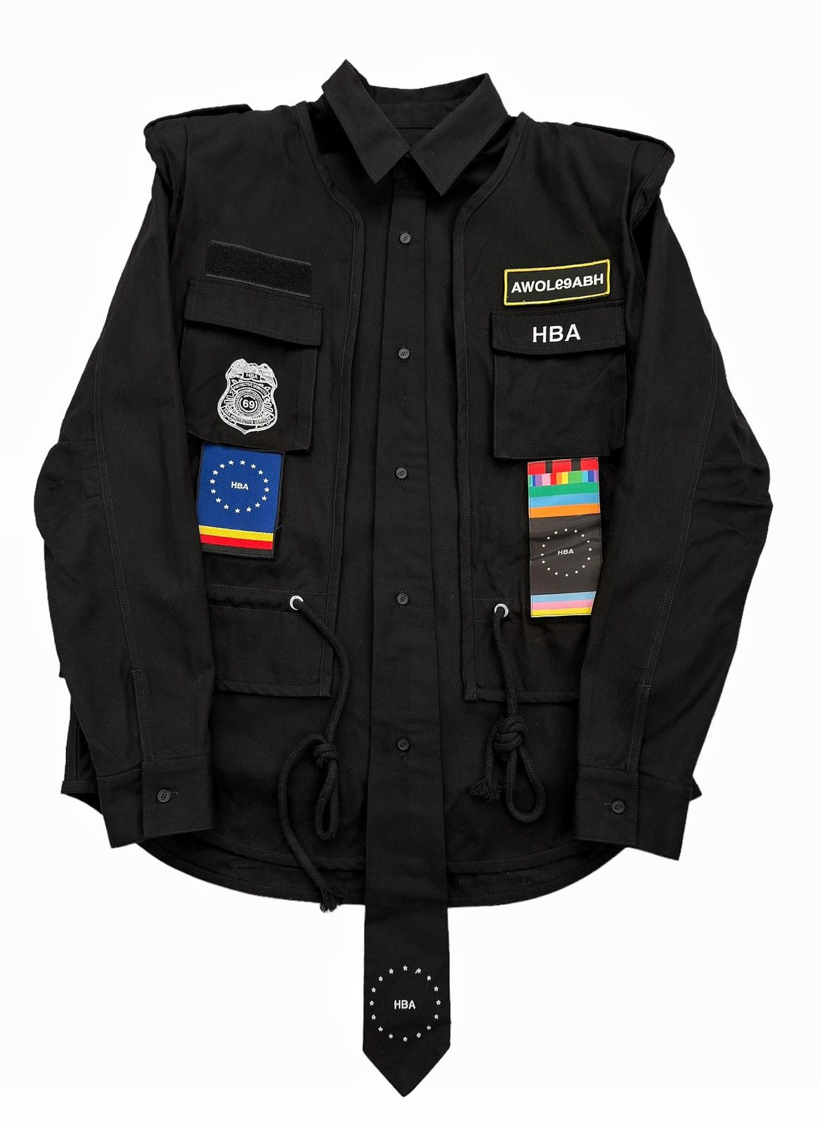 Anonymous Club × Hood By Air Exclusive Layered Military Shirt/Cargo Vest Size US L / EU 52-54 / 3 - 1 Thumbnail