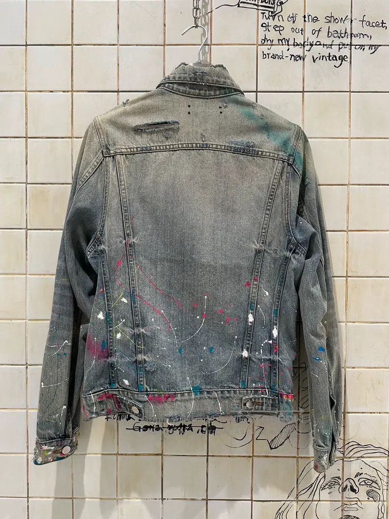 Amiri Amiri Size S Colorful splashed ink spots, worn-out effect, Size US S / EU 44-46 / 1 - 2 Thumbnail