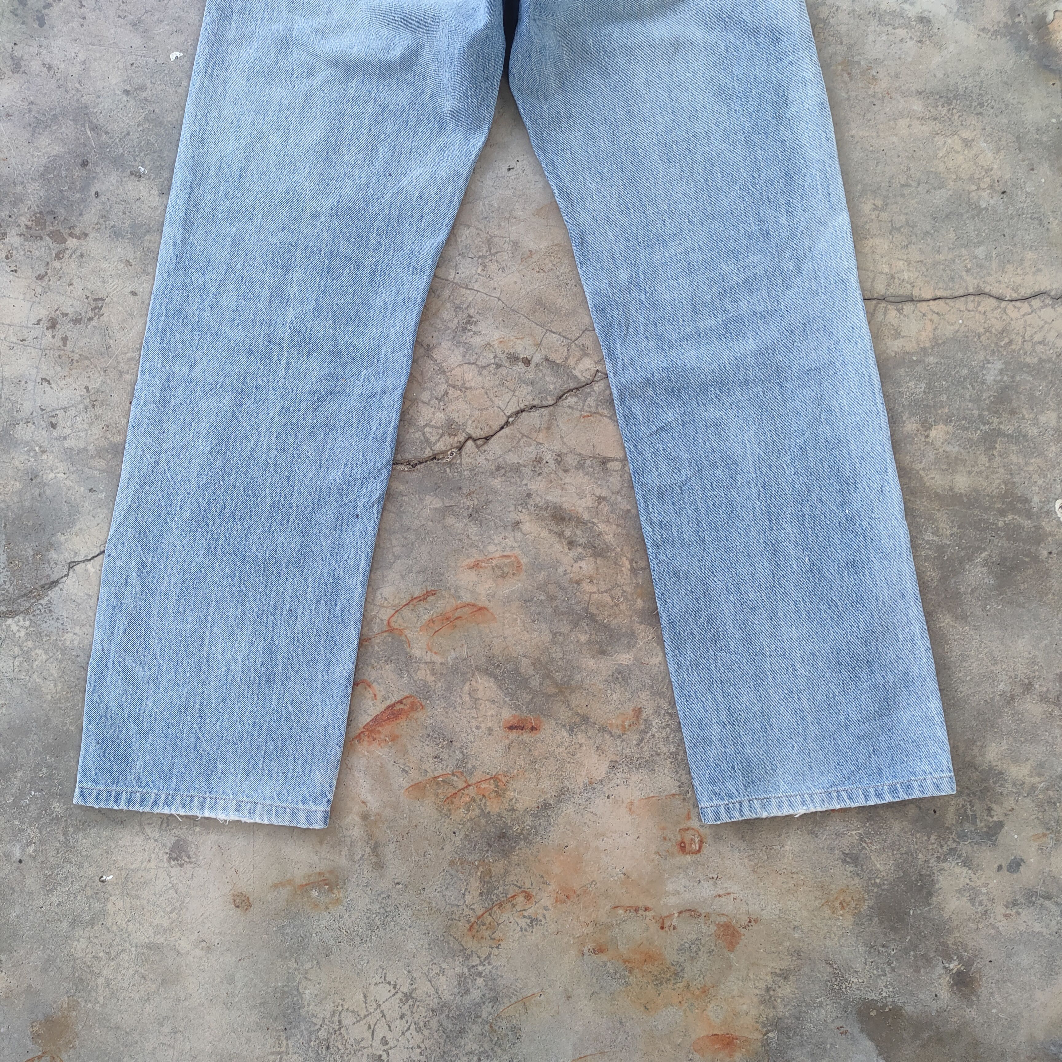 Japanese Brand VINTAGE JAPANESE FADED JEANS DENIM PANTS Size US 33 - 10 Thumbnail
