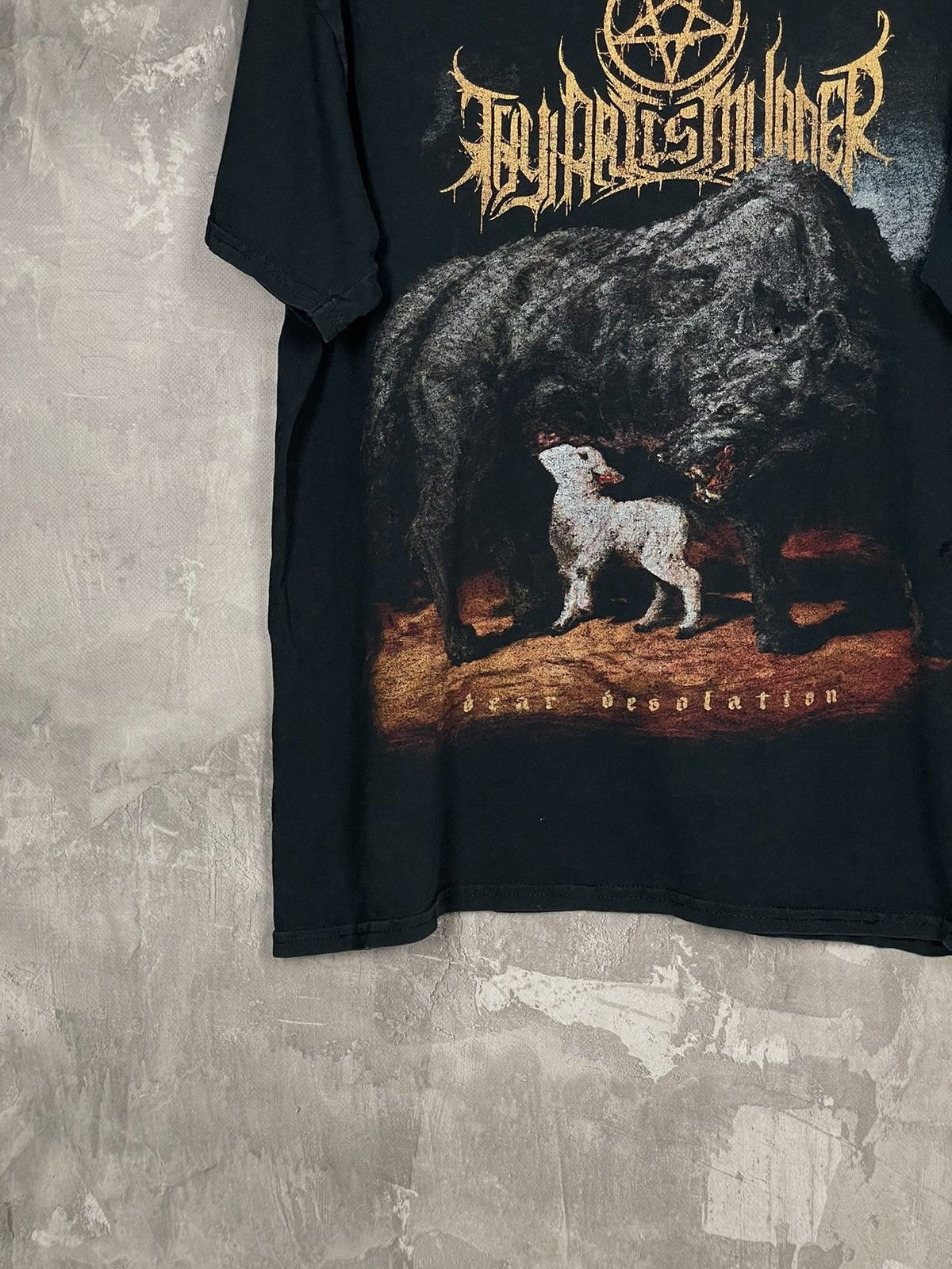 Band Tees × Vintage Vintage Punk Trashed THY ART IS MURDER Rare Band T shirt Size US M / EU 48-50 / 2 - 5 Thumbnail