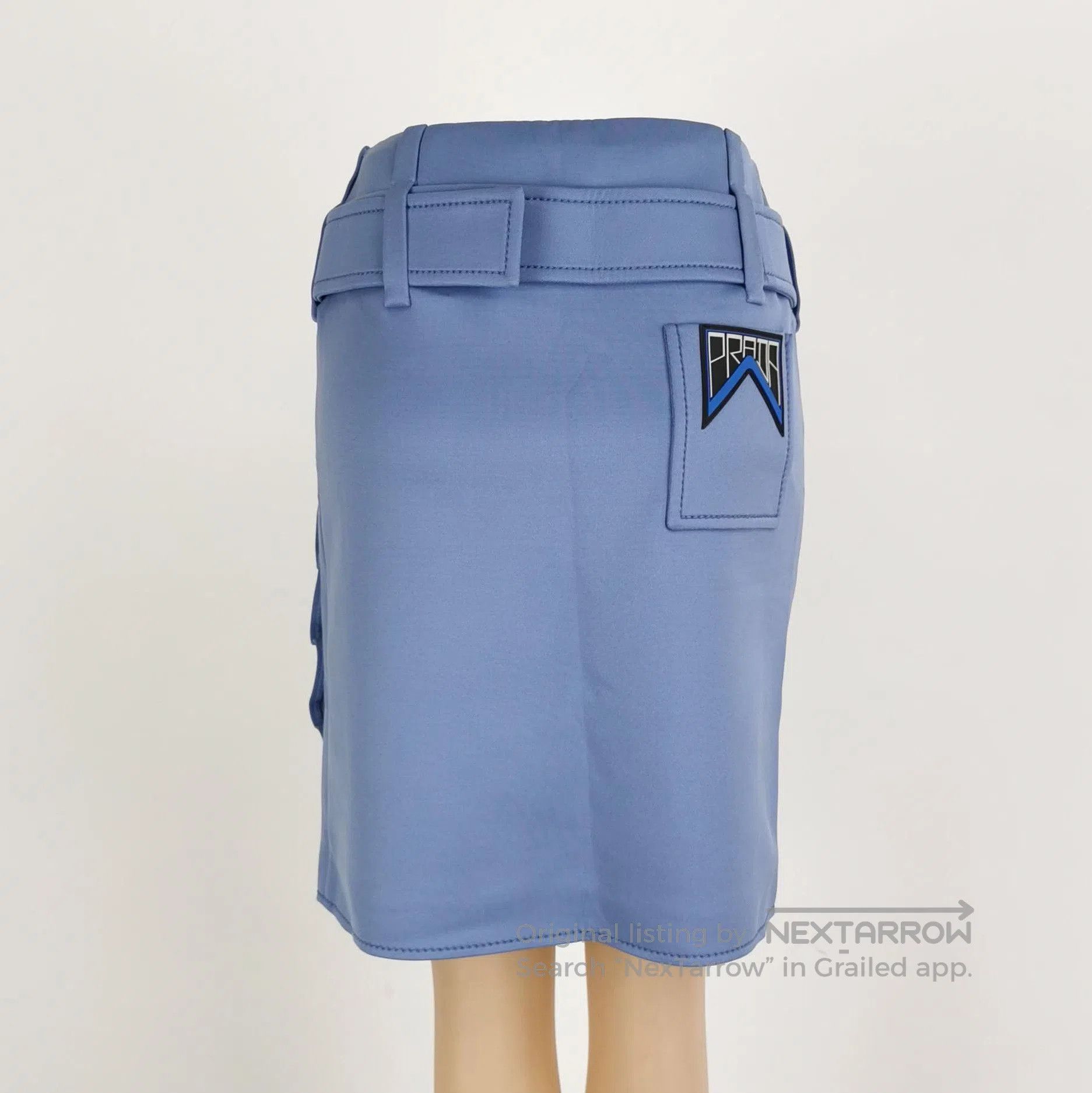 Prada Prada Solid Color Ruffled Skirt Size 36 . Size 35" - 3 Thumbnail