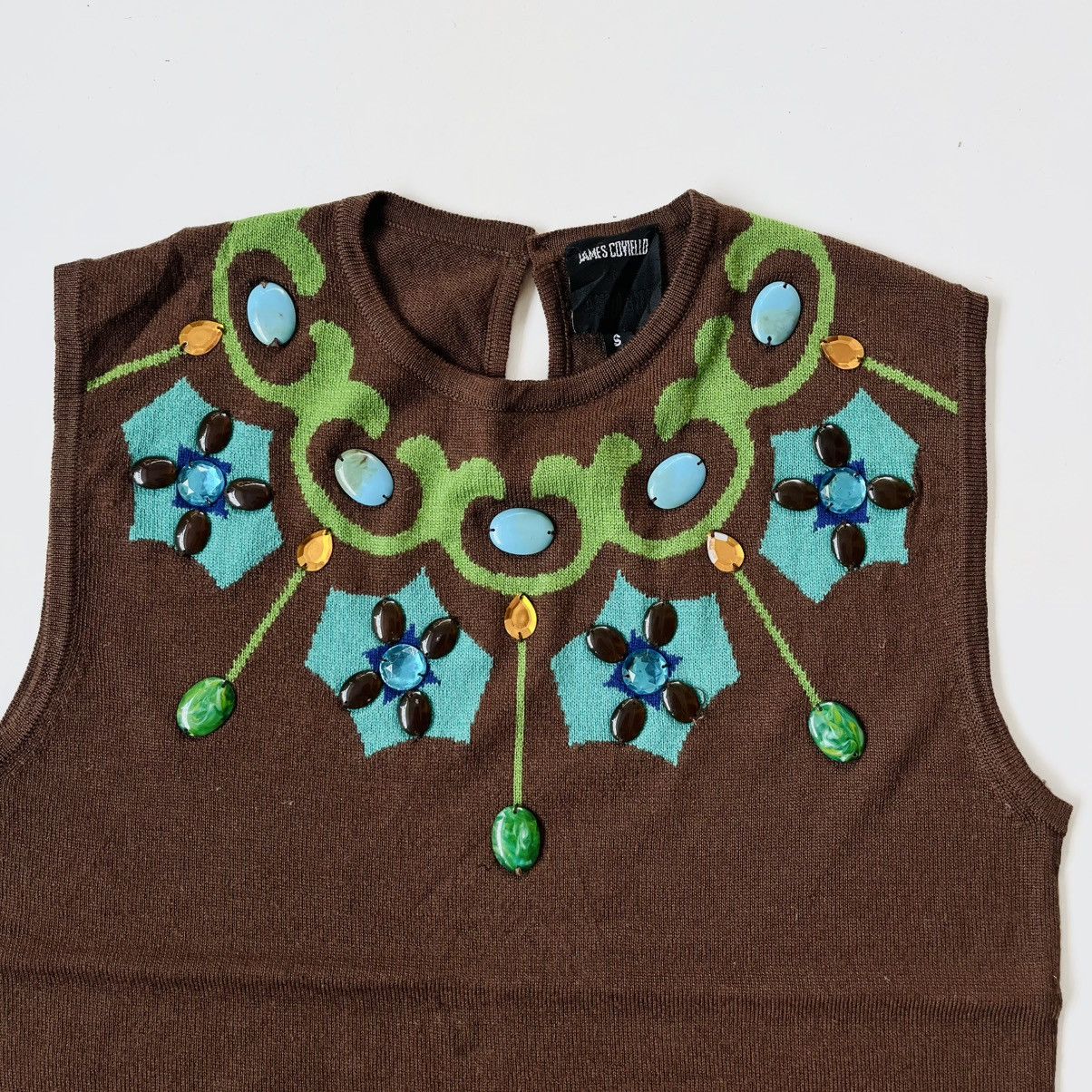 Anna Sui ⛔️RARE⛔️ Y2K ANNA SUI Knit Vest Size S / US 4 / IT 40 - 2 Thumbnail