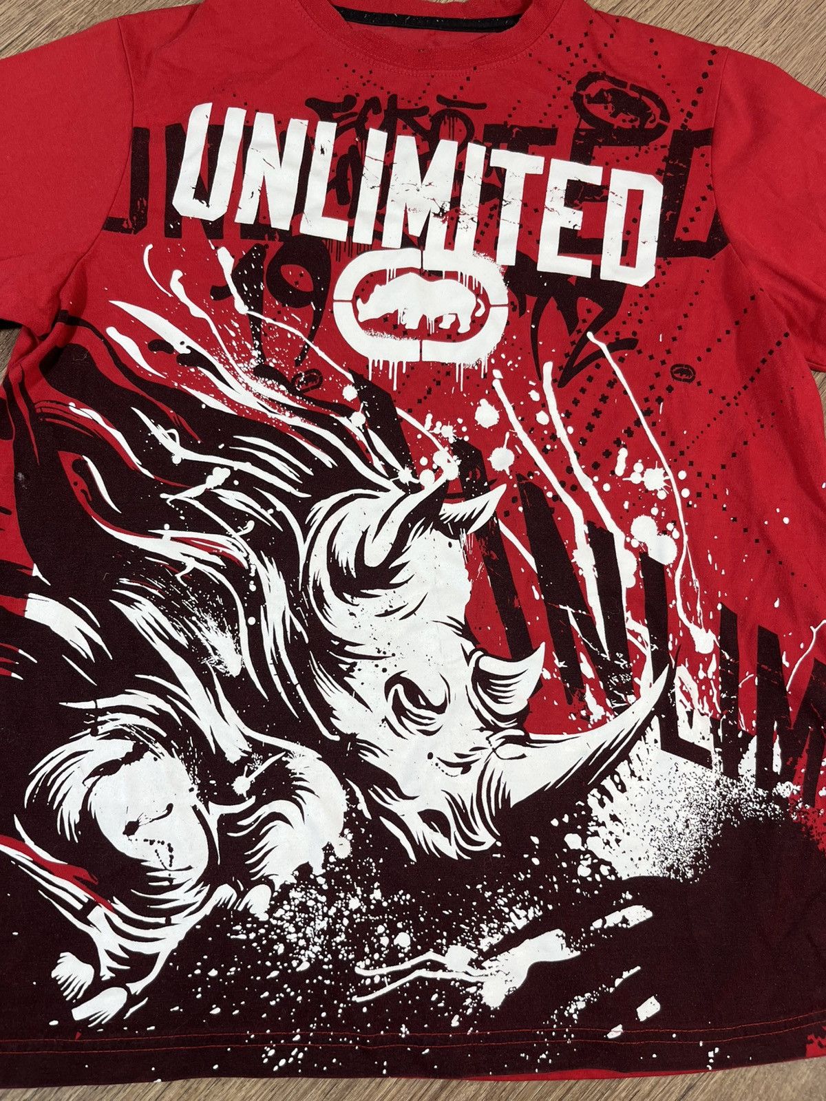 Ecko Unltd. × Vintage Vintage Ecko Unlimited T Shirt Big Logo Size US M / EU 48-50 / 2 - 2 Thumbnail