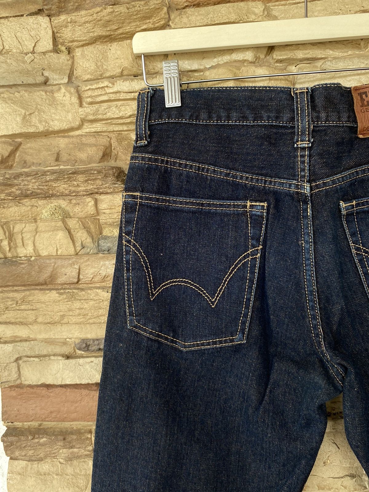 Vintage 💸 Binding Offer Edwin 505 New Vintage Straight Cut Jeans Size US 28 / EU 44 - 11 Thumbnail